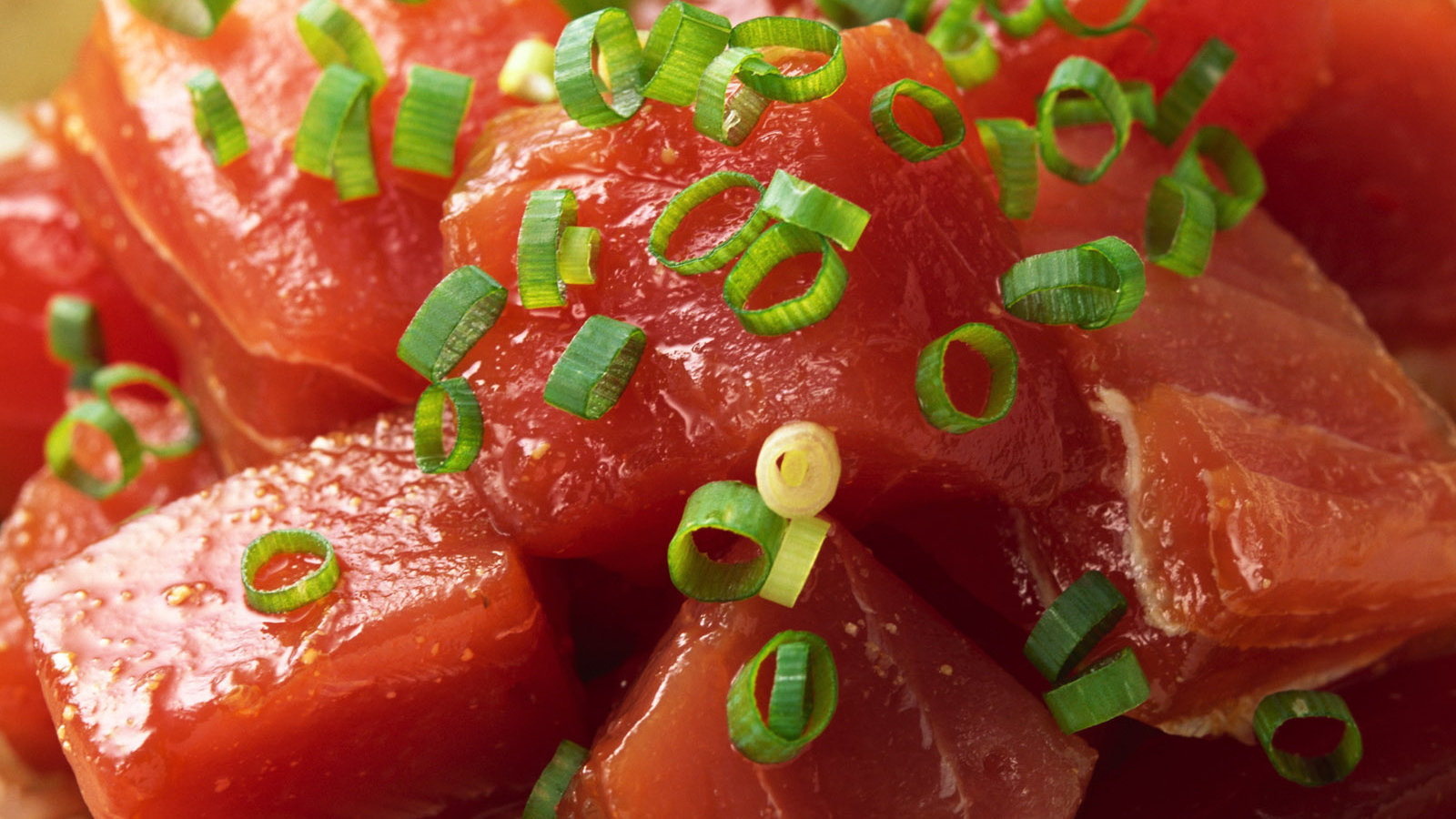 Кусочки мяса Красной рыбы