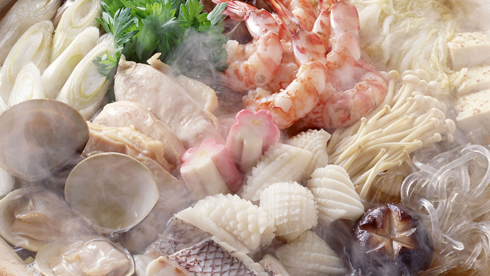 Креветки кальмар устрицы