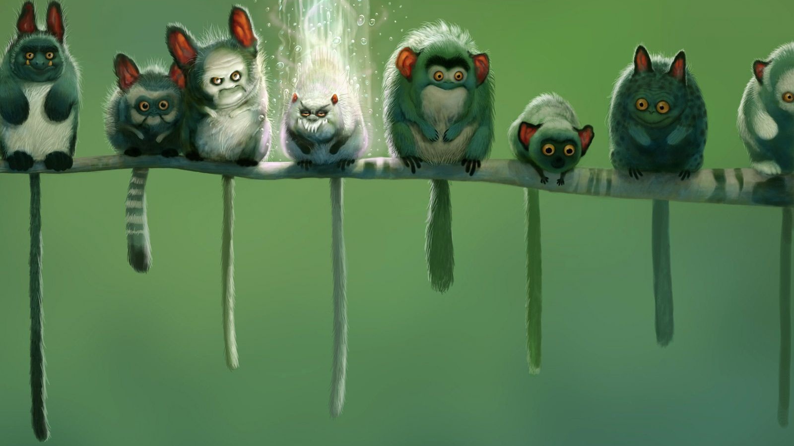 Свисающие хвосты