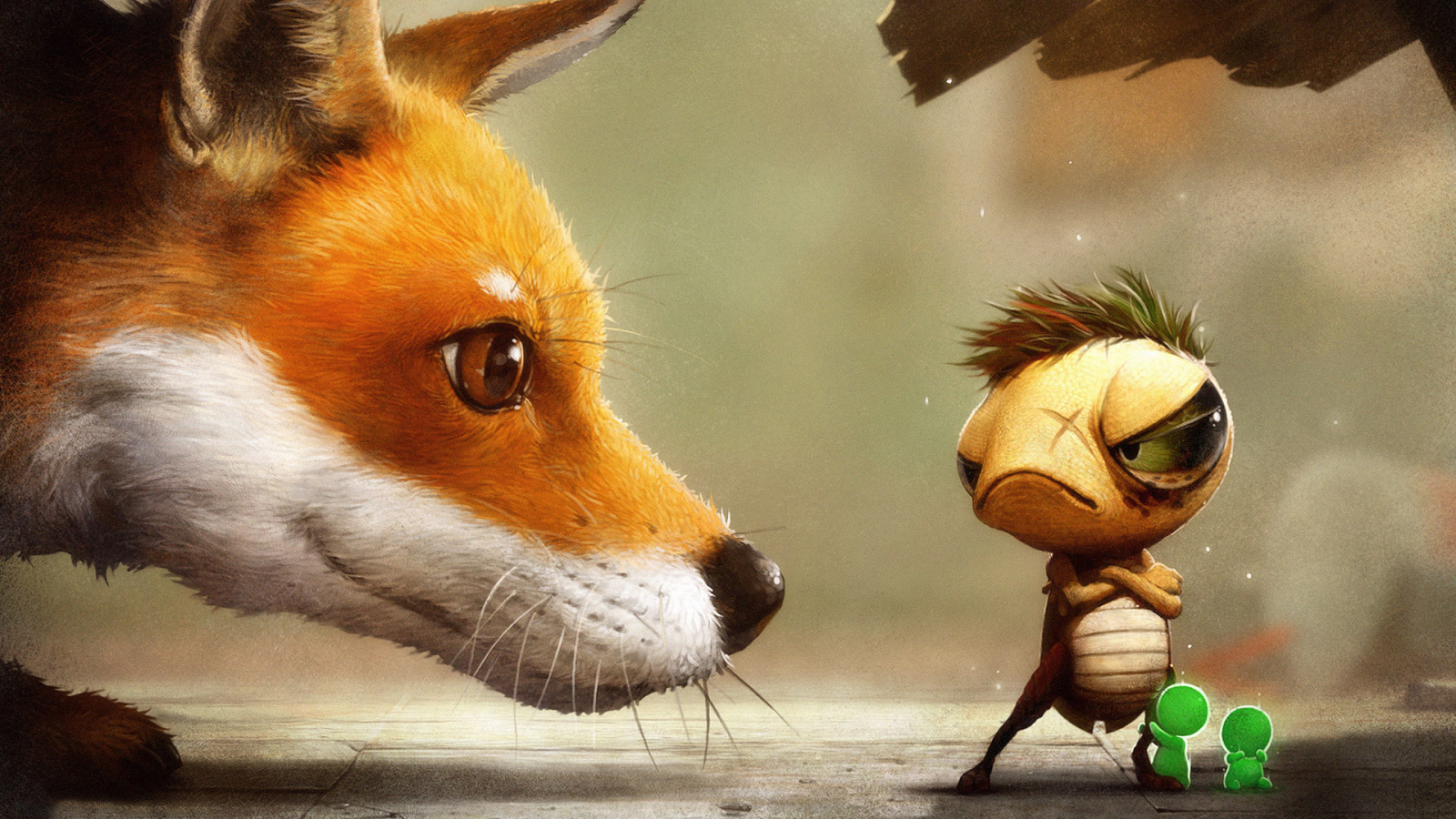 Лиса и жук неформал