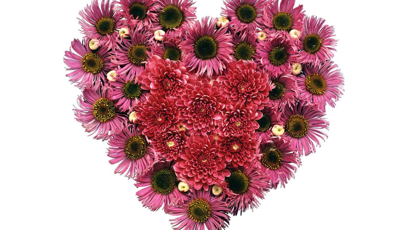 Цветочное сердце