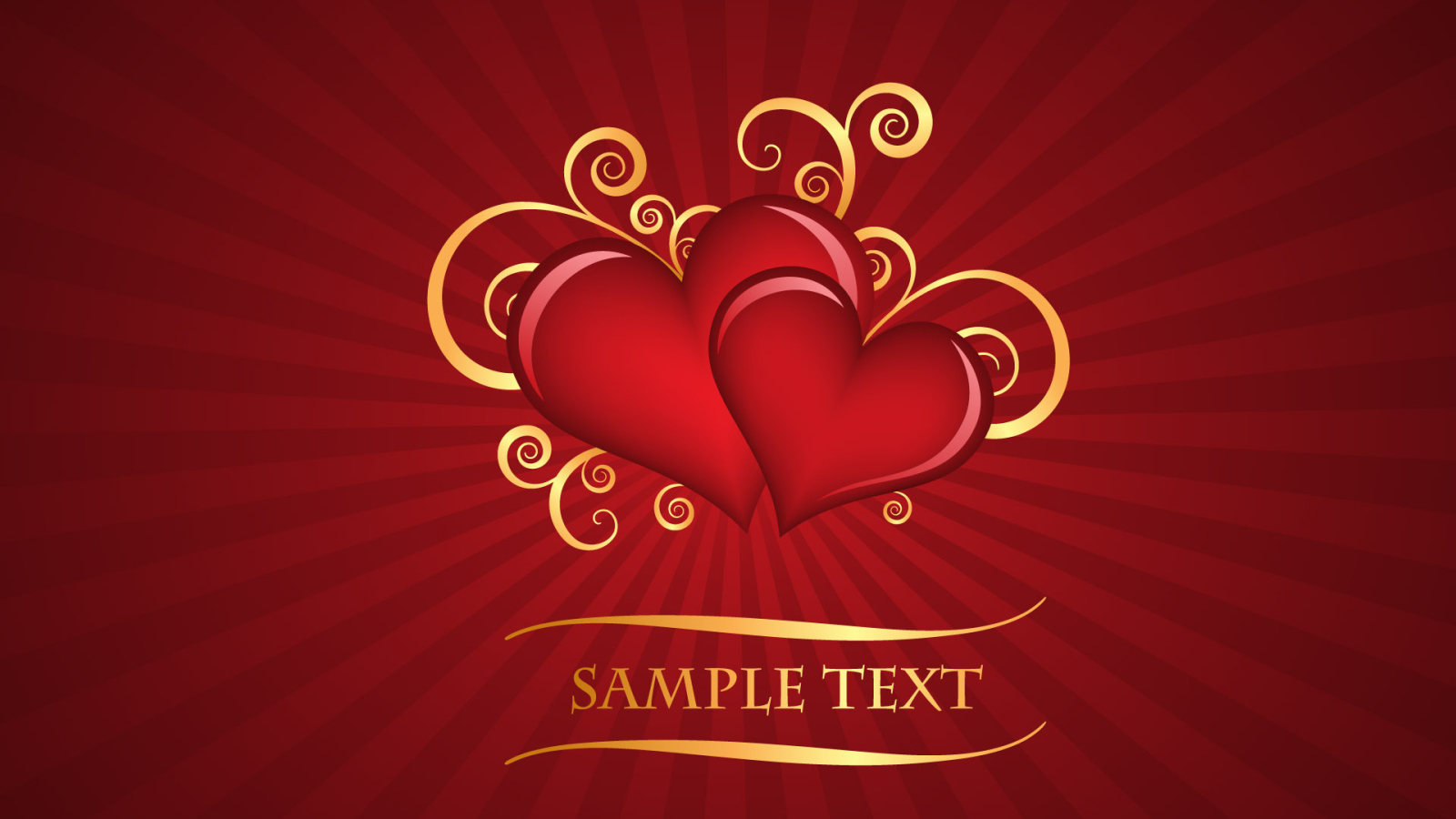 Поздравительная открытка в День Св. Валентина