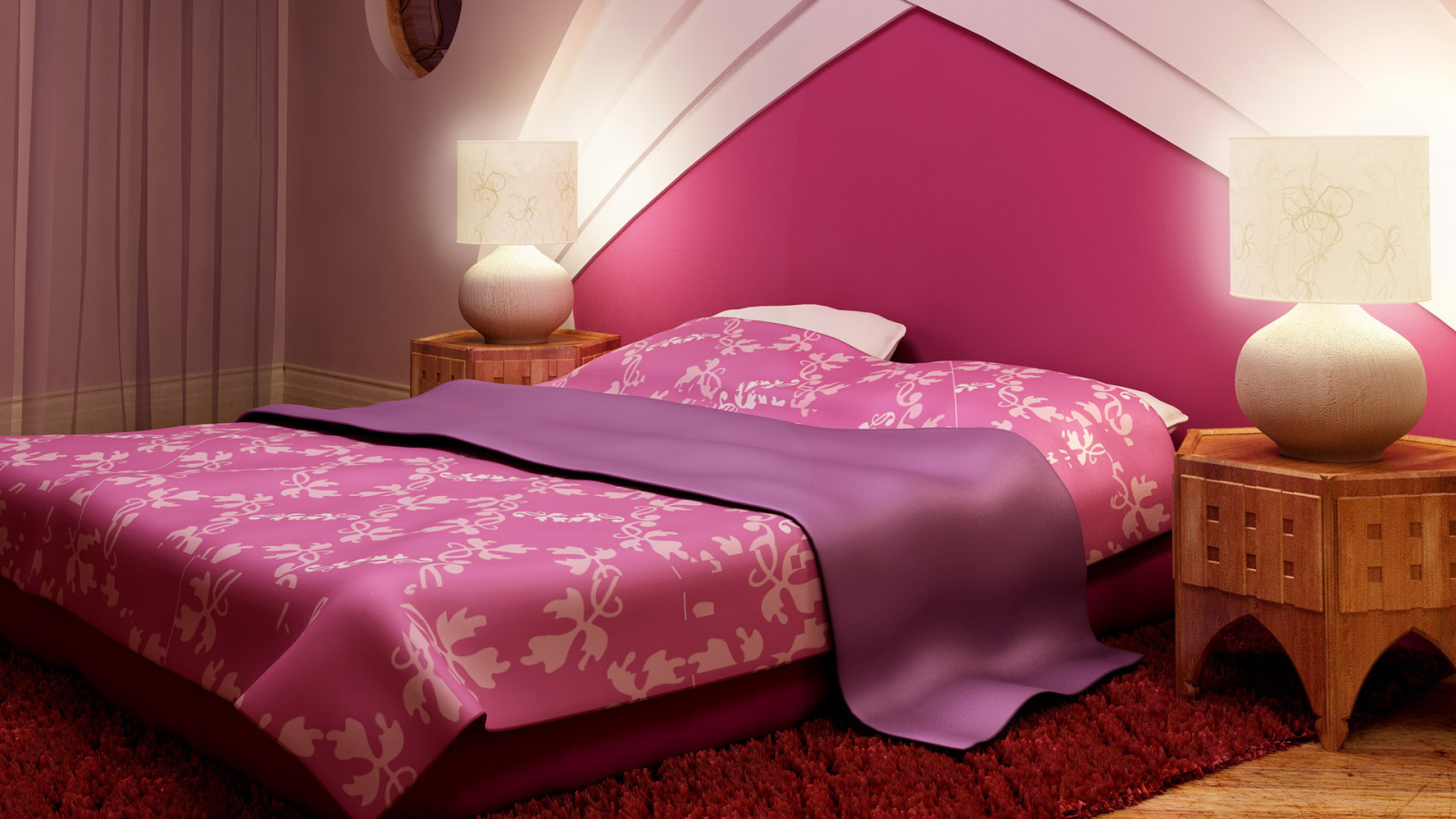 Спальня постельные тона