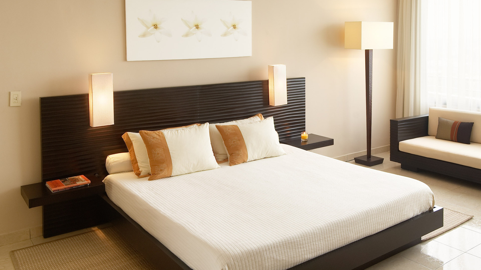 Интерьер спальной комнаты