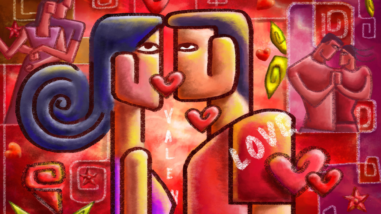 Жаркий поцелуй