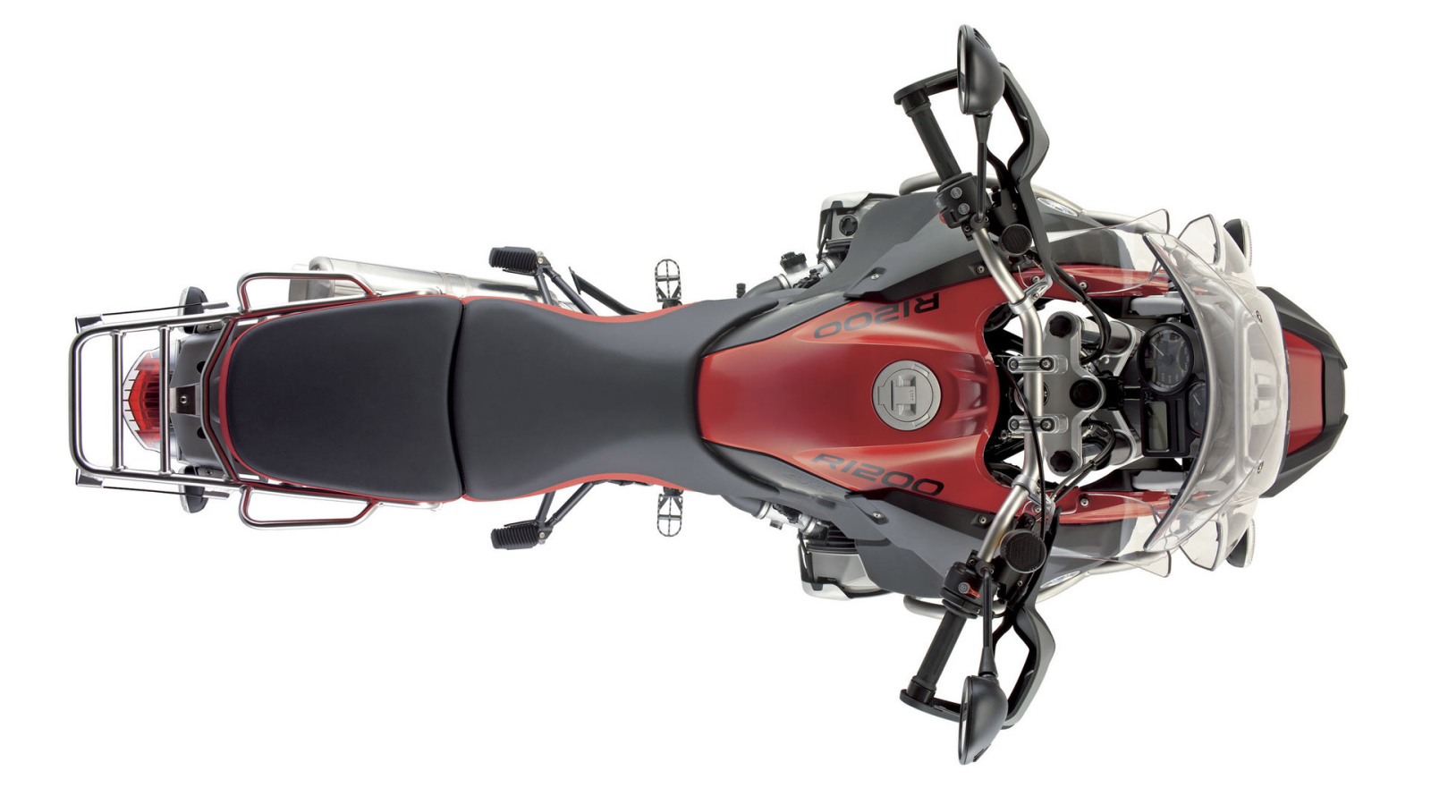 Мотоцикл BMW / Байк BMW вид сверху