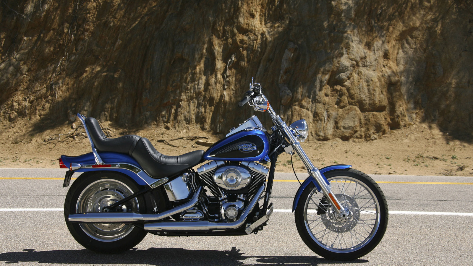 Harley Davidson в горах