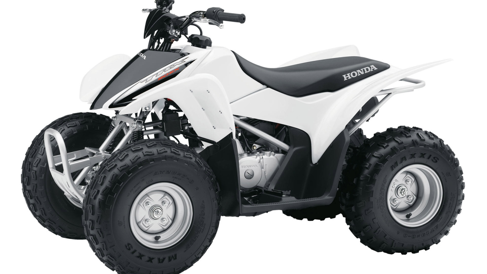 Белый Байк Honda квадроцикл