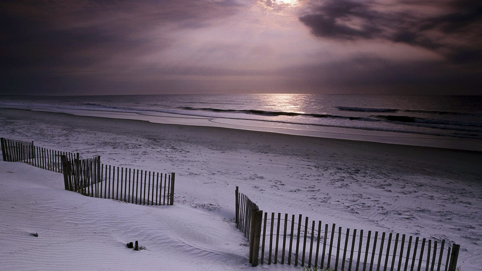 Рассвет на пляже