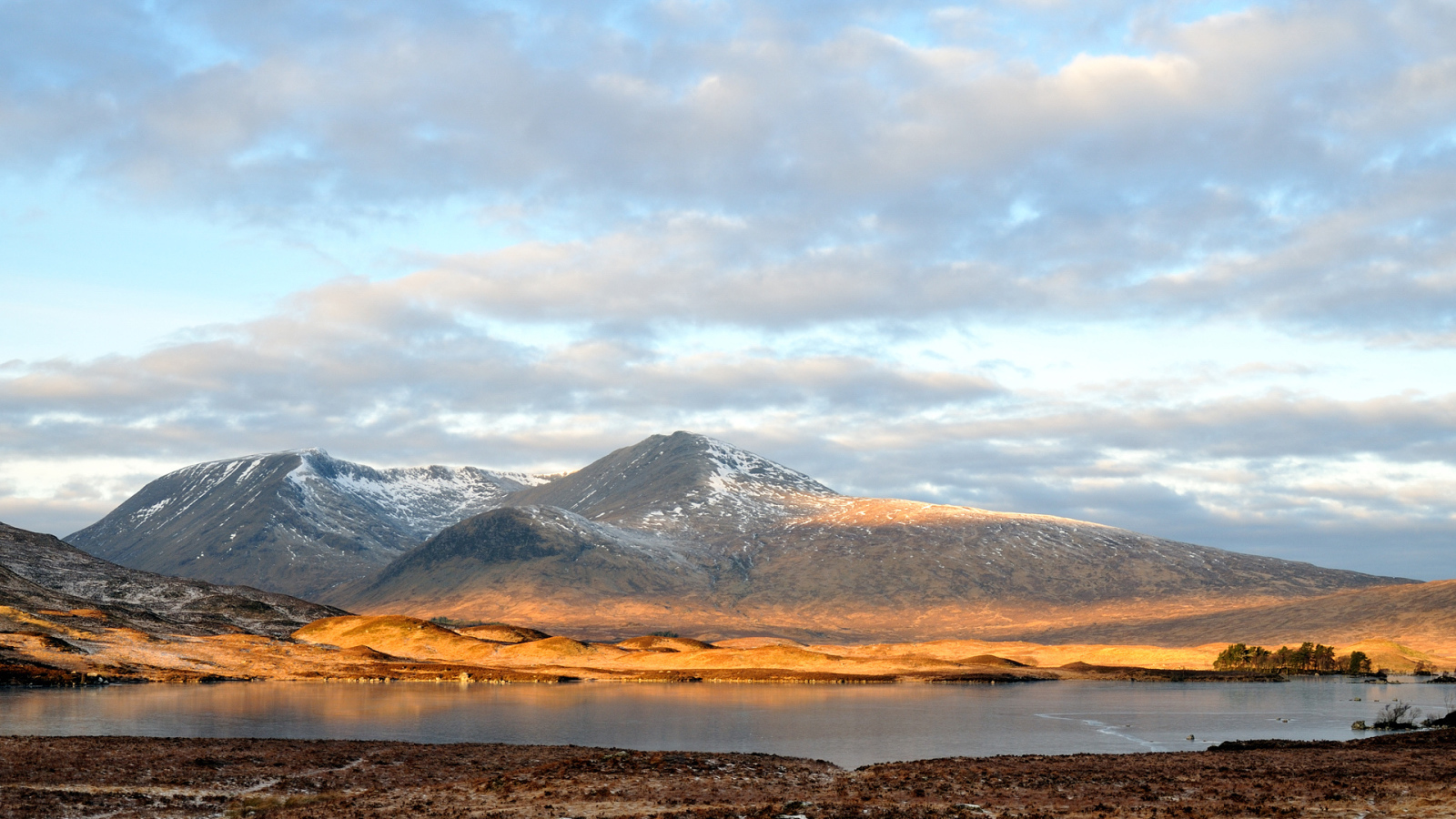 Озеро в горах