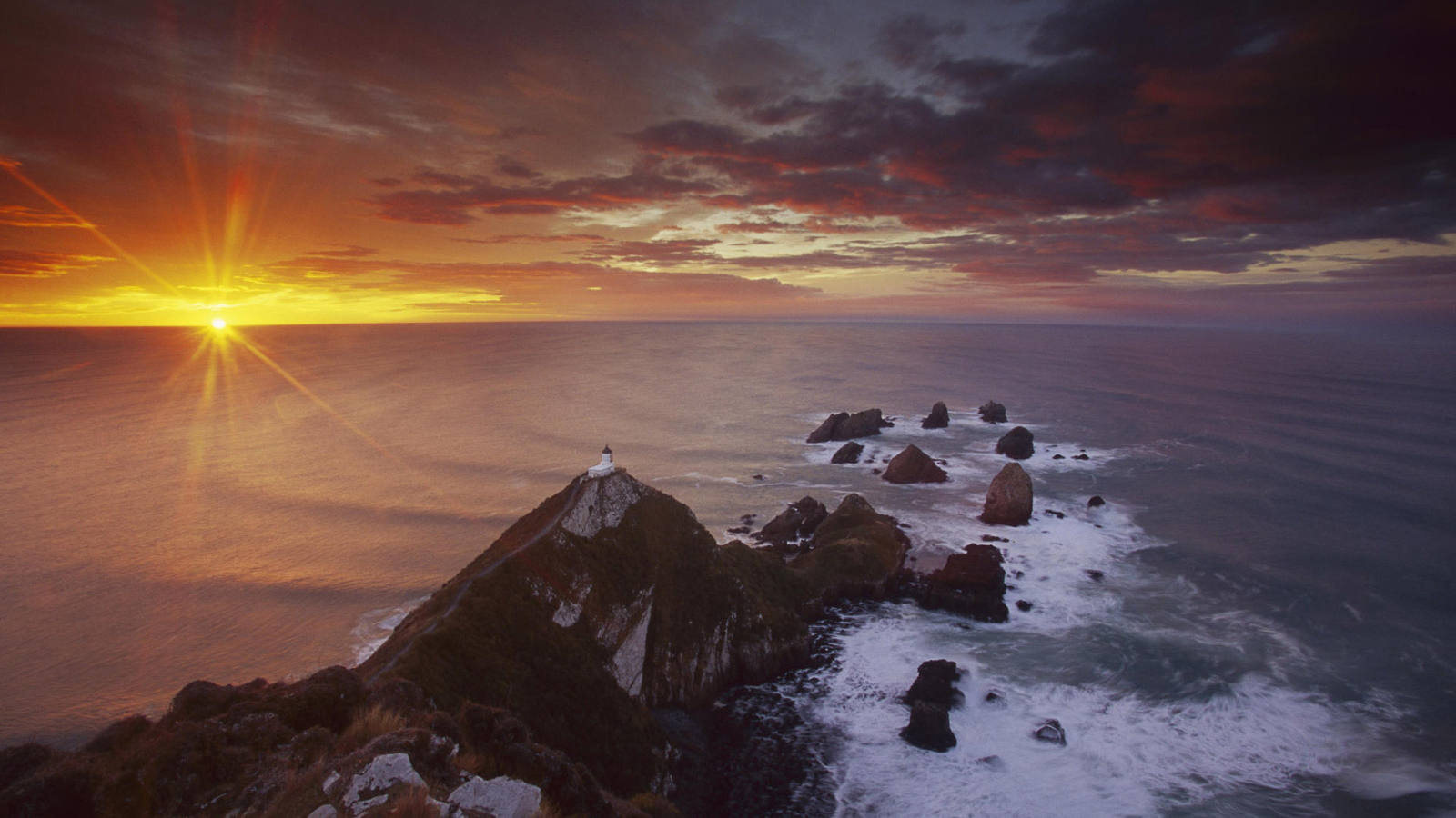 Закат на горизонте