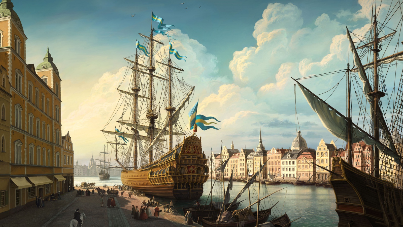 Корабль 18 века