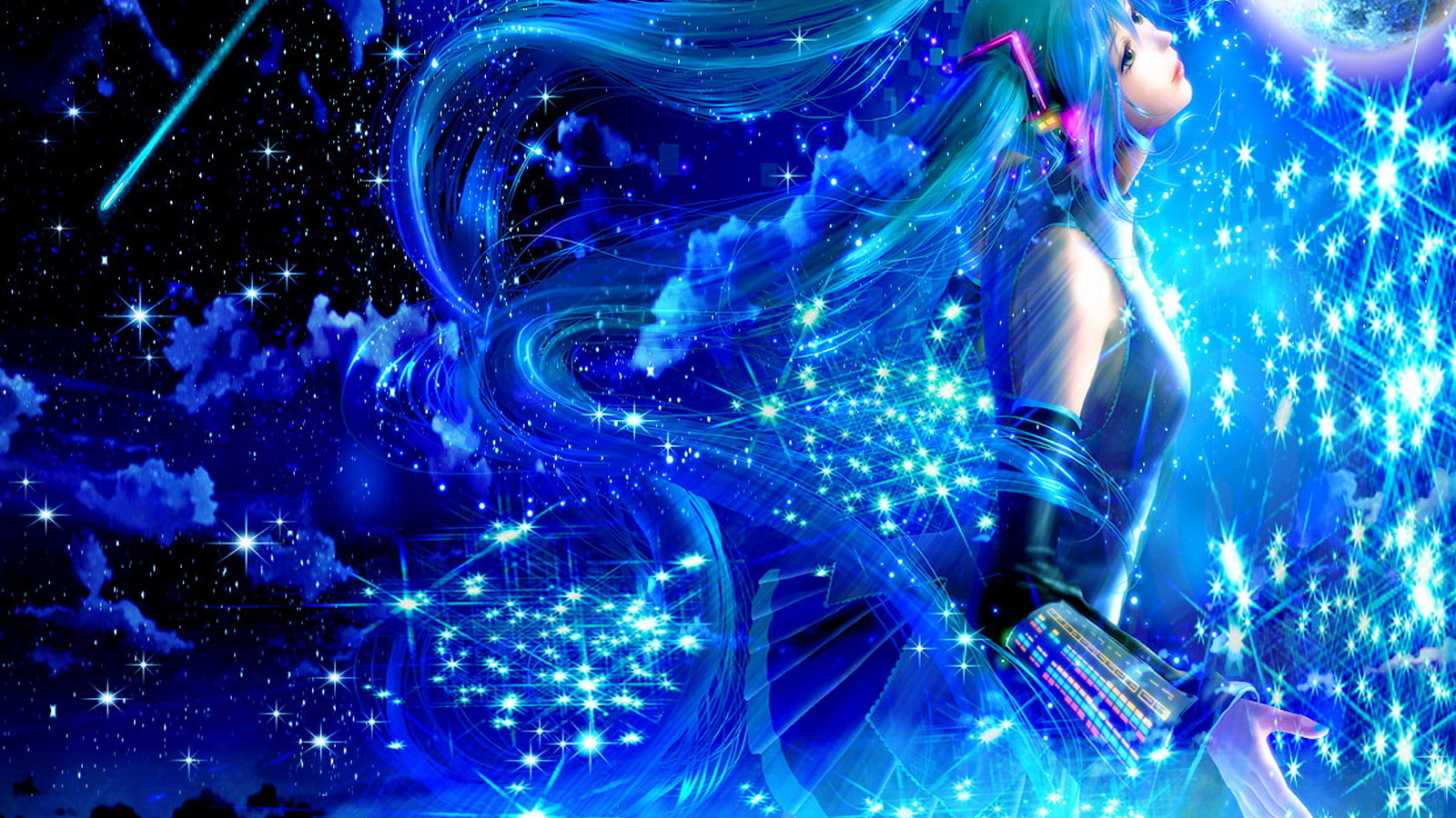 Девочка среди звезд