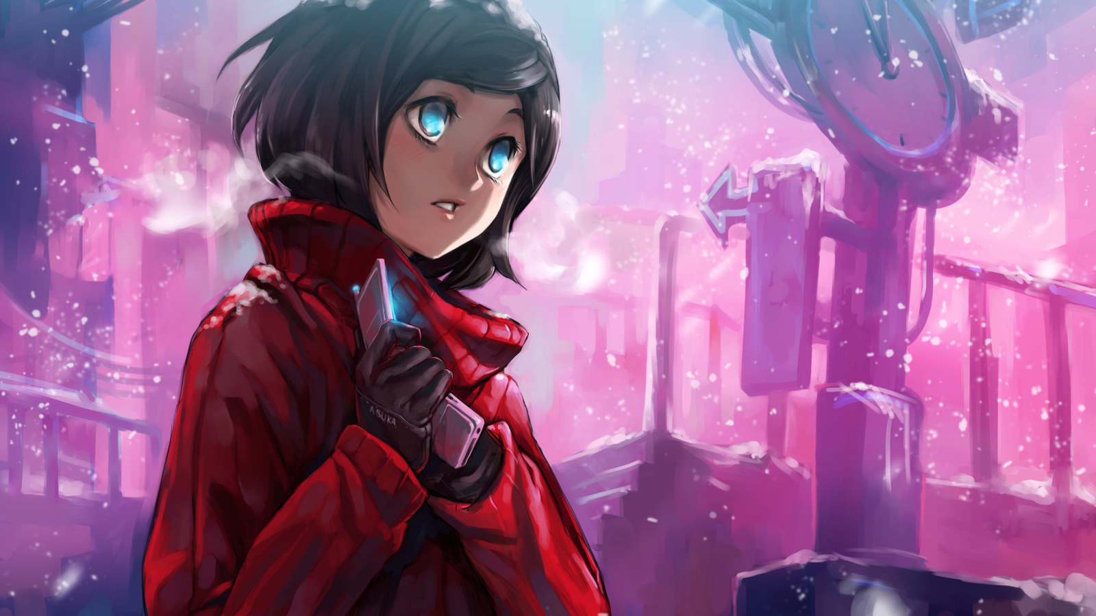 Девочка на улице