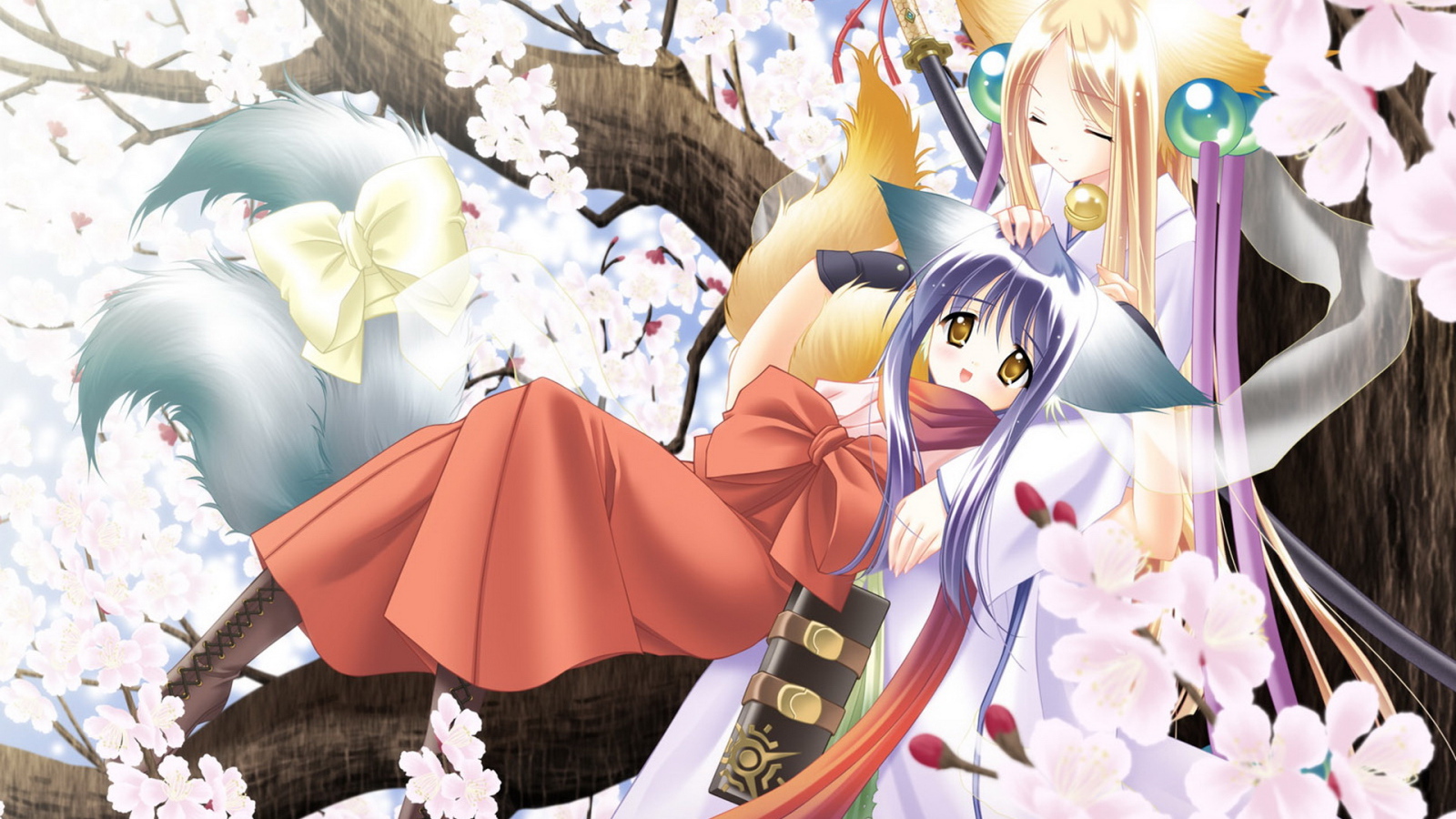 Девочки на дереве