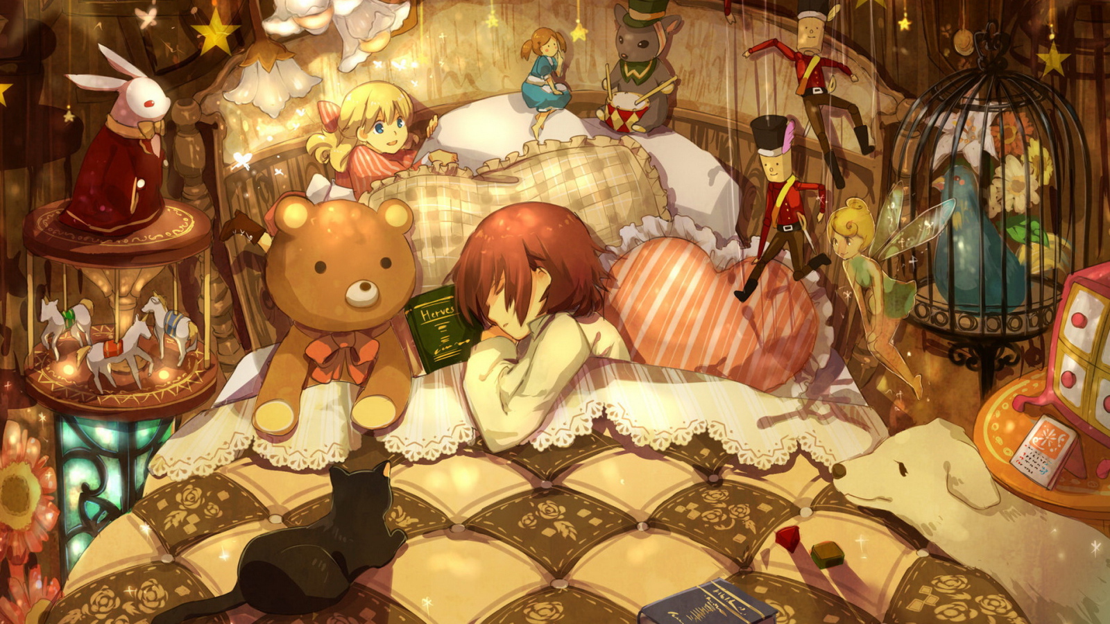 Спящая девочка