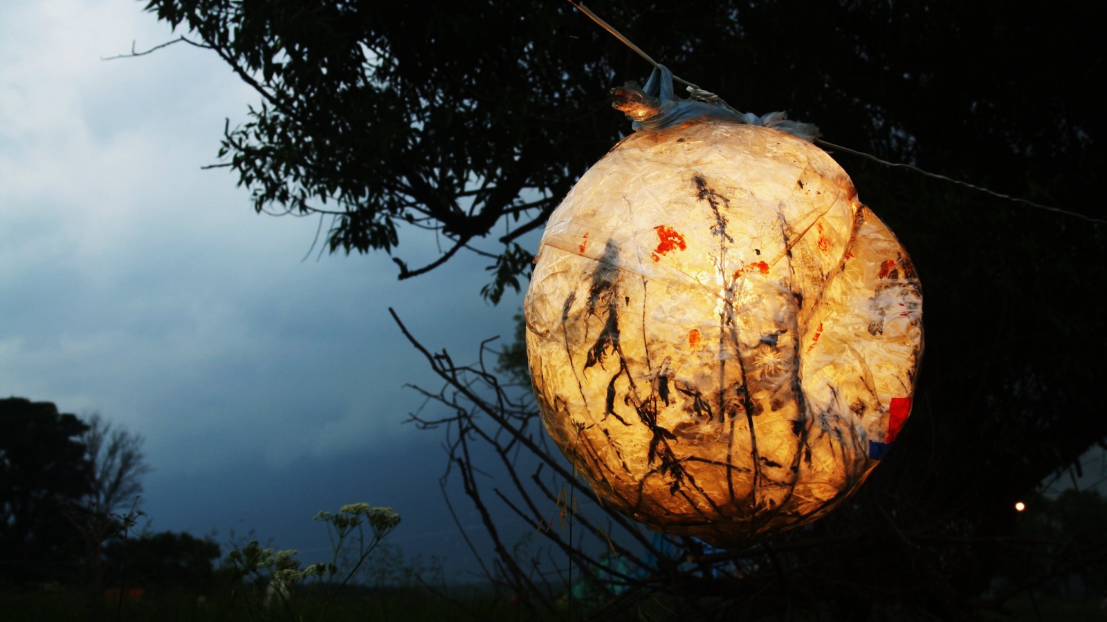 Фонарь в ночи