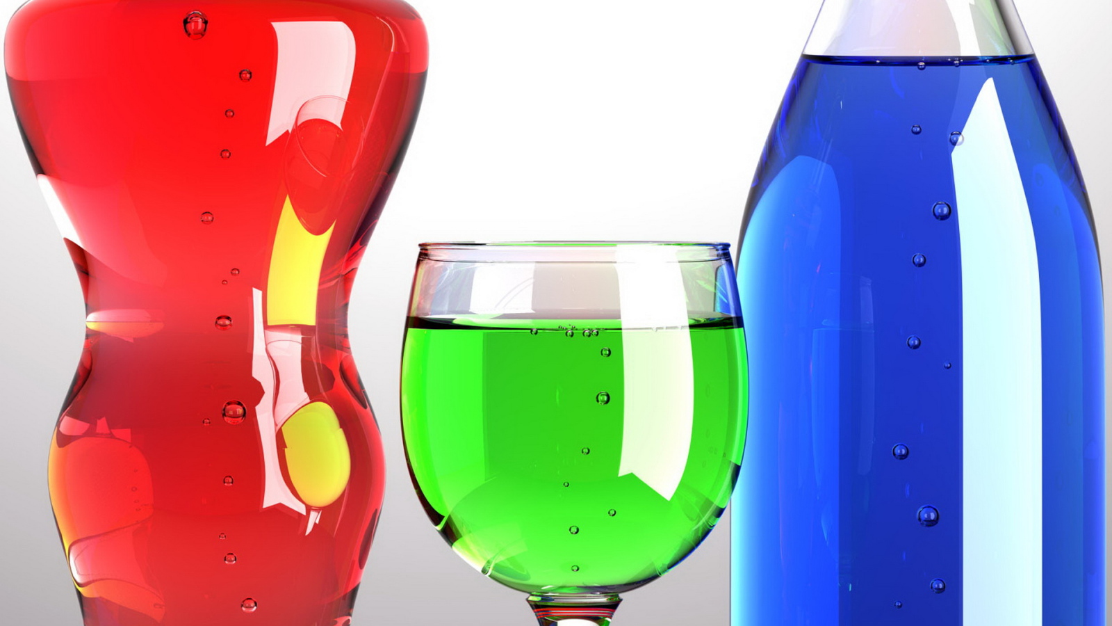 Разноцветные жидкости