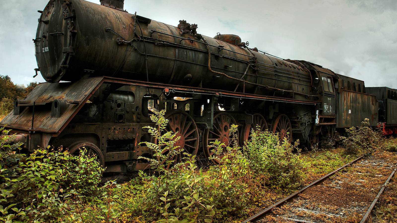 Старый паровоз