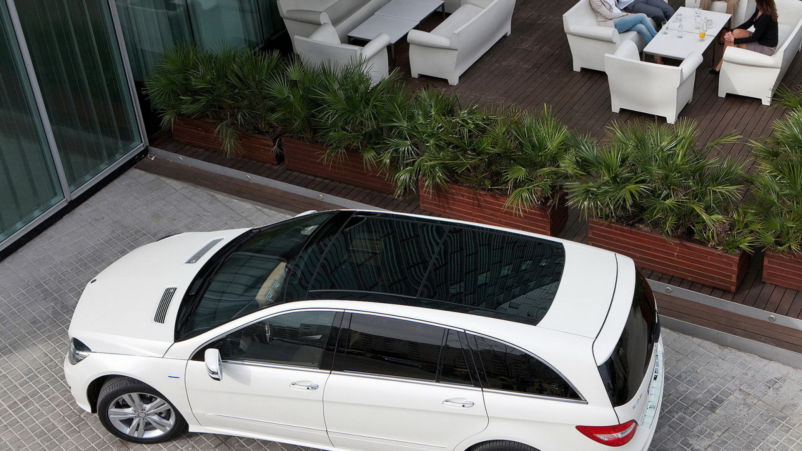 Мерседес Бенц Р класс в гостях