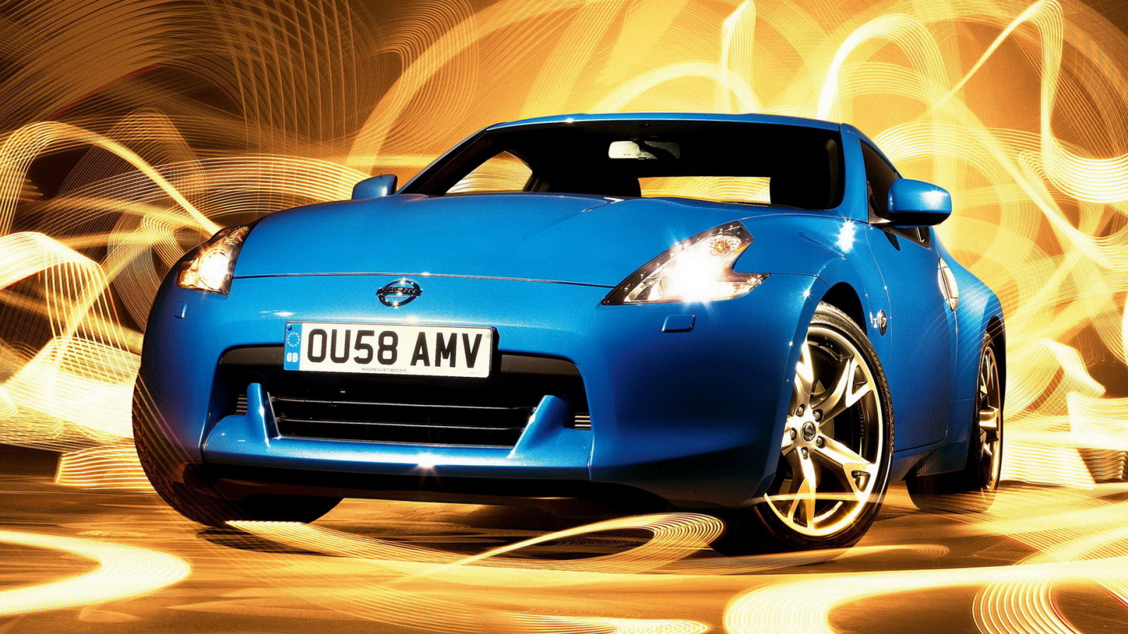 Голубая мечта Ниссан 370z