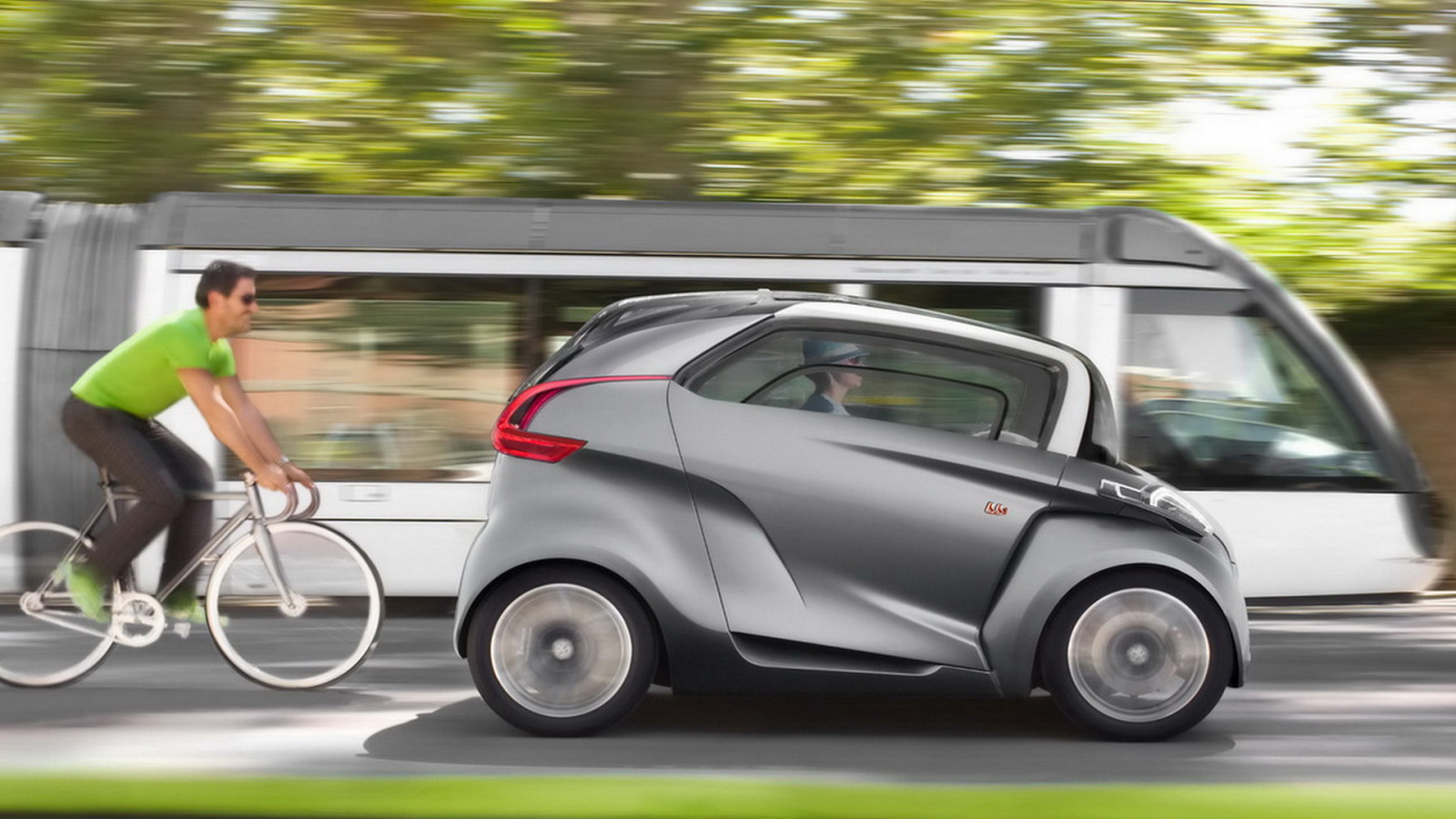 Peugeot BB1 Concept по дороге домой