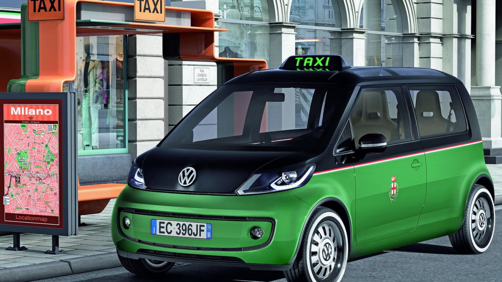 Волксваген Милано Такси Концепт