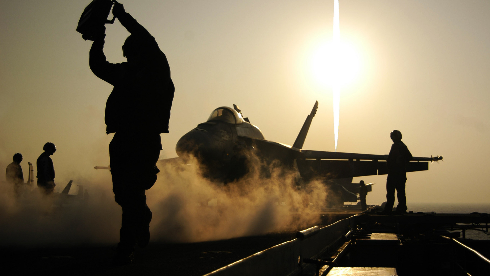 Палуба авианосца