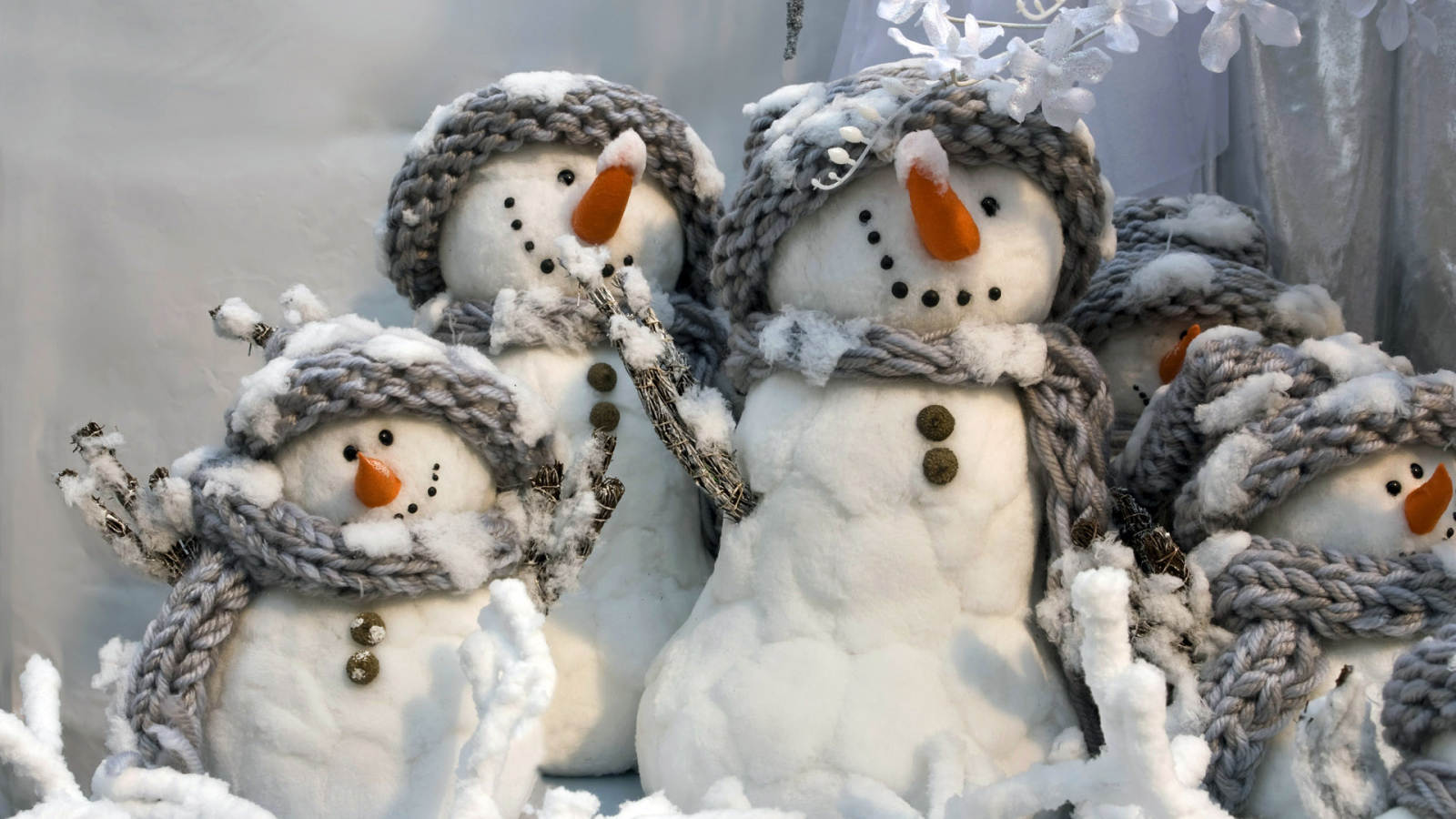 Снеговики на Рождество
