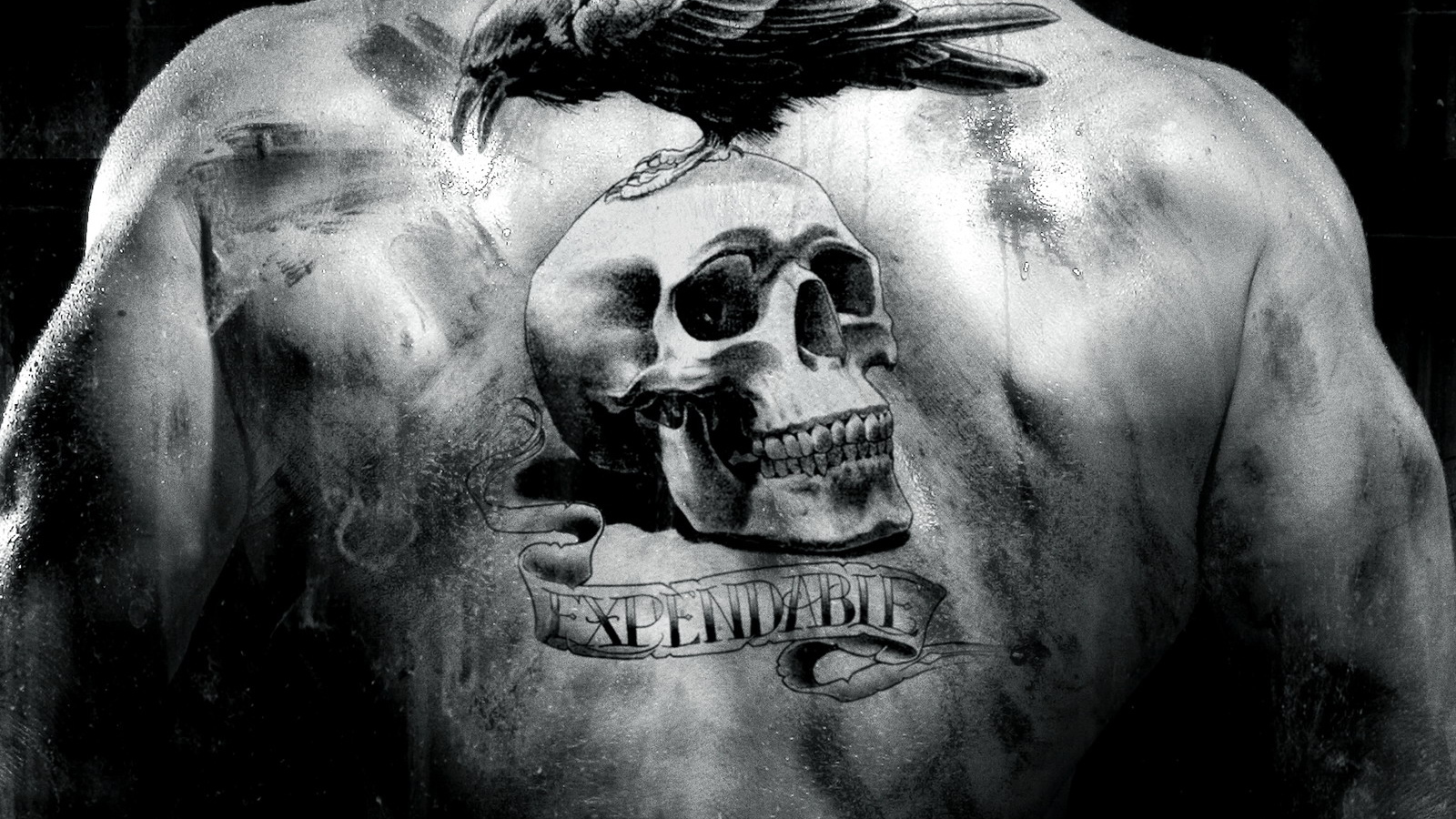 Тату на спине