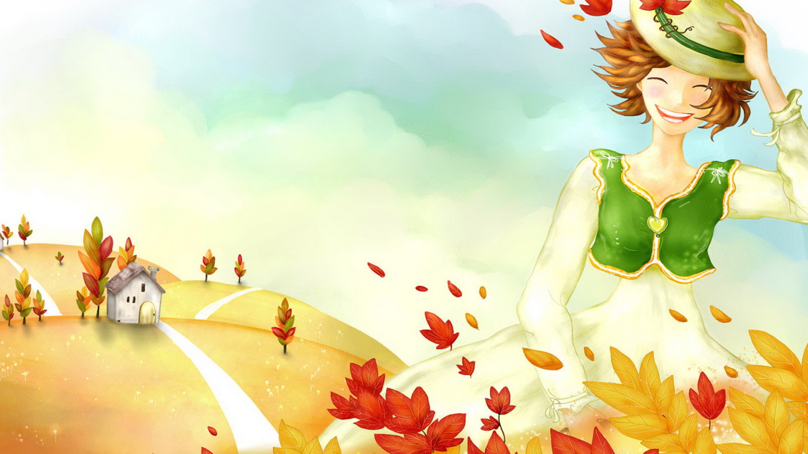 Осенняя улыбка