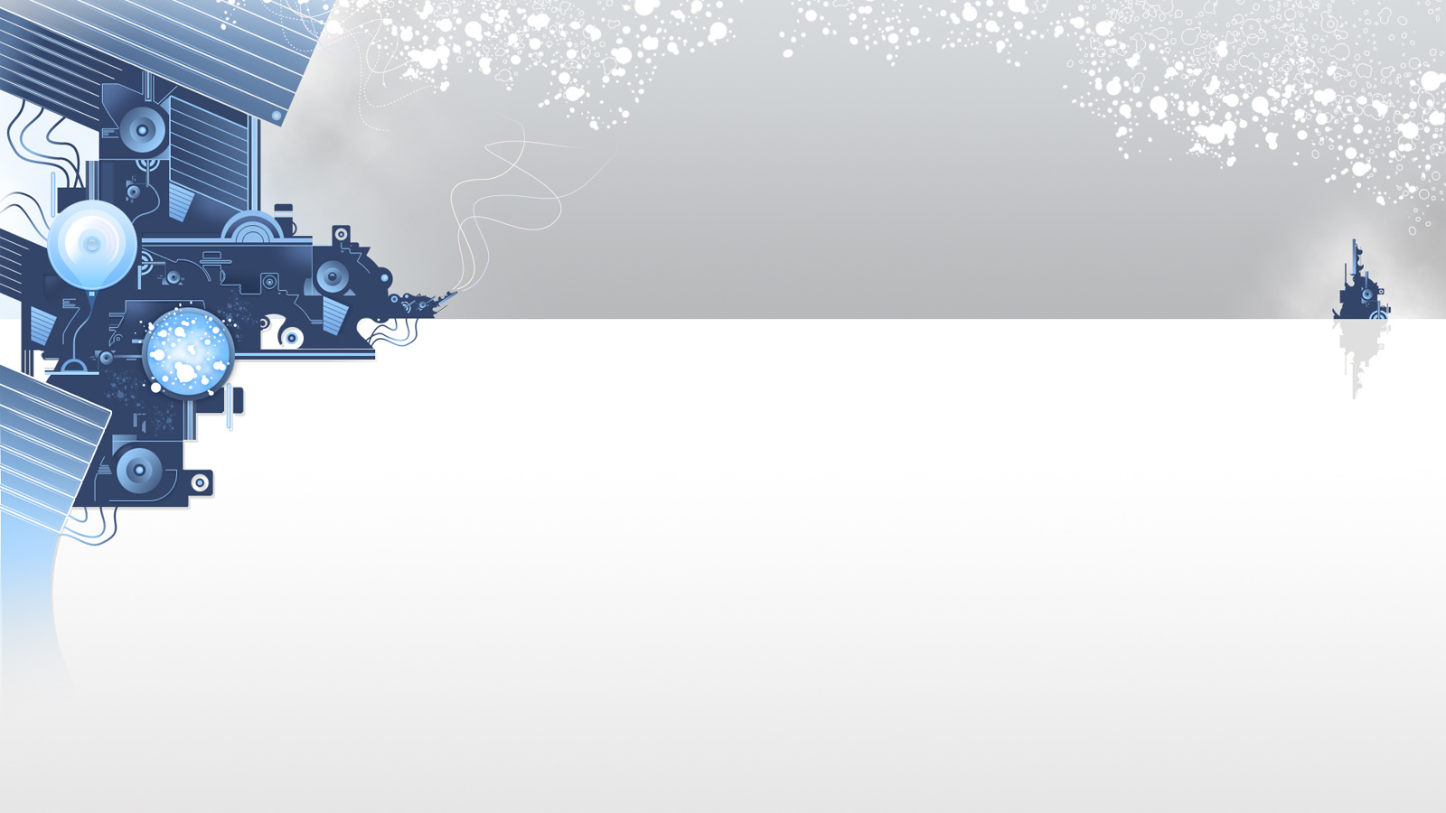 Графический снег