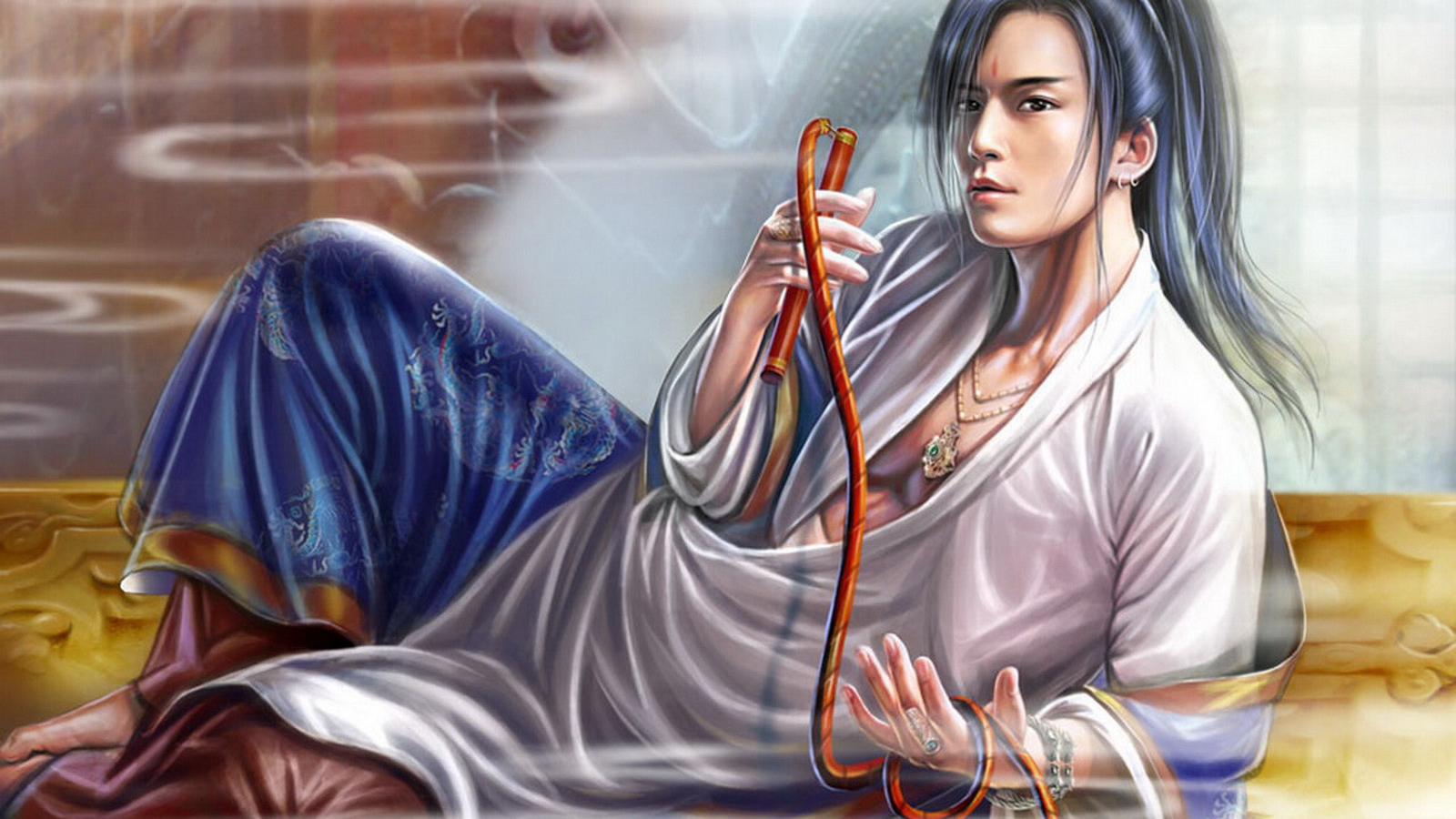 Раскуривая кальян