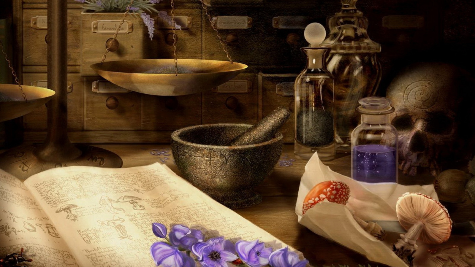 Приготовление снадобья