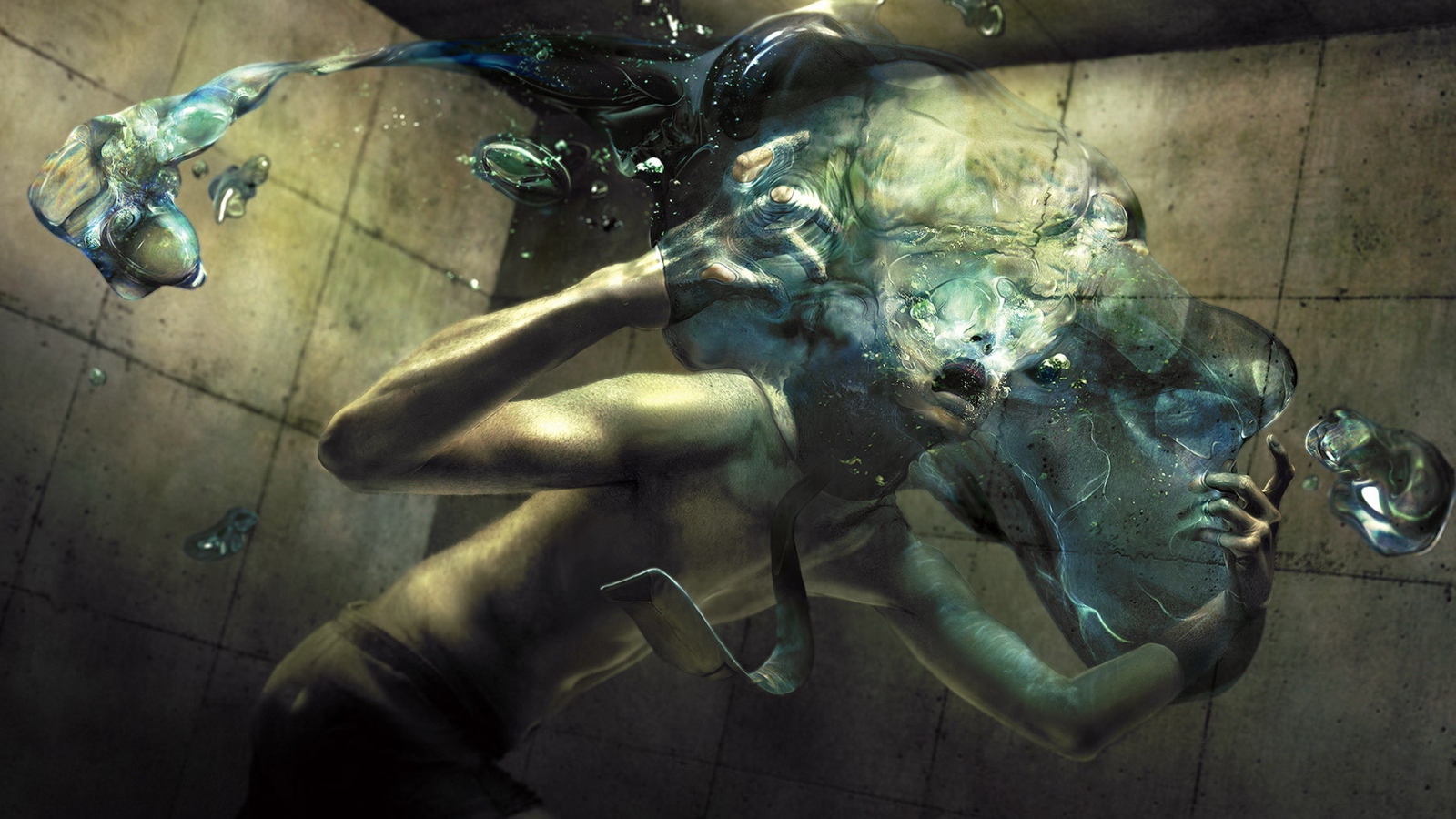 Человек-вода