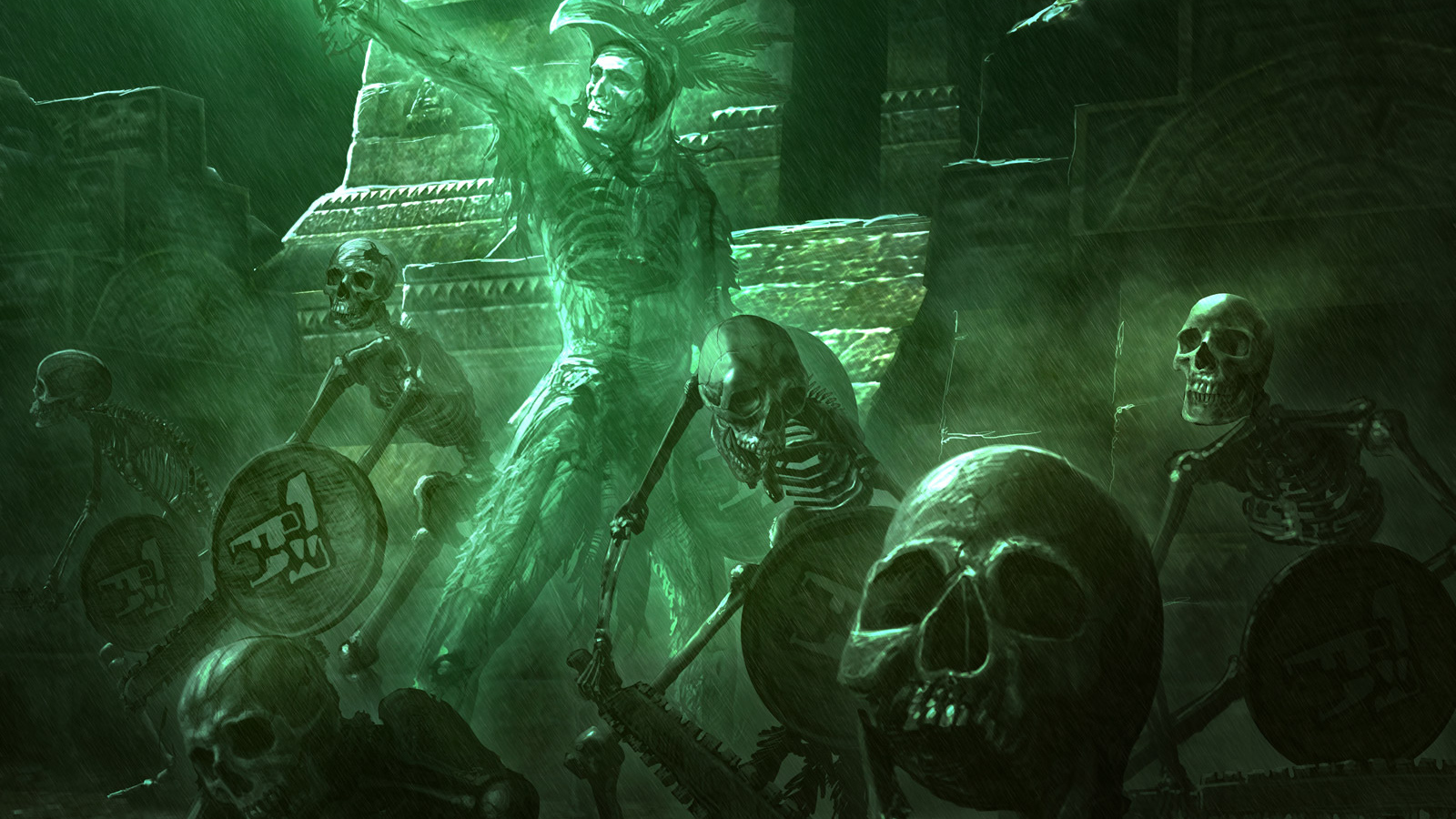 Ацтеки Black and White 2