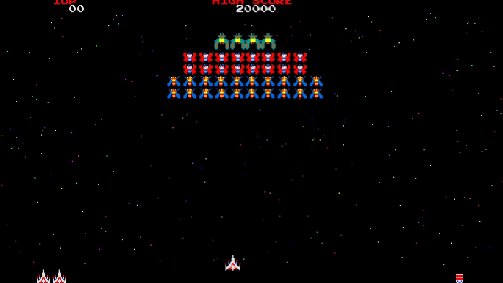 Galaxian Galaga Nintendo Dendy NES