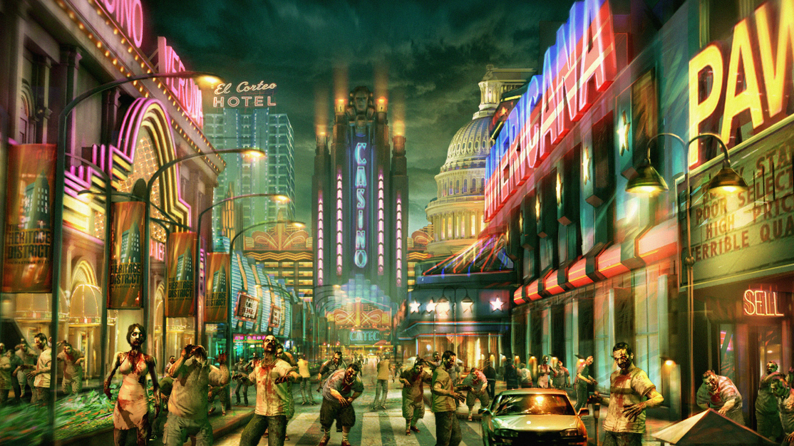 Игра с зомби