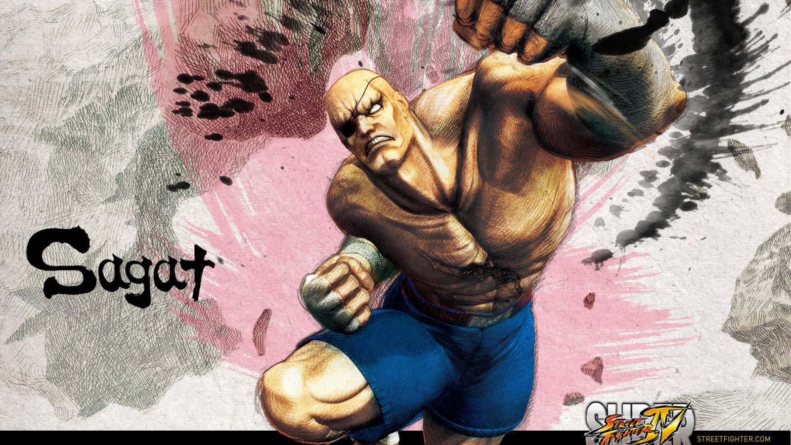 Sagat Street Fighter IV