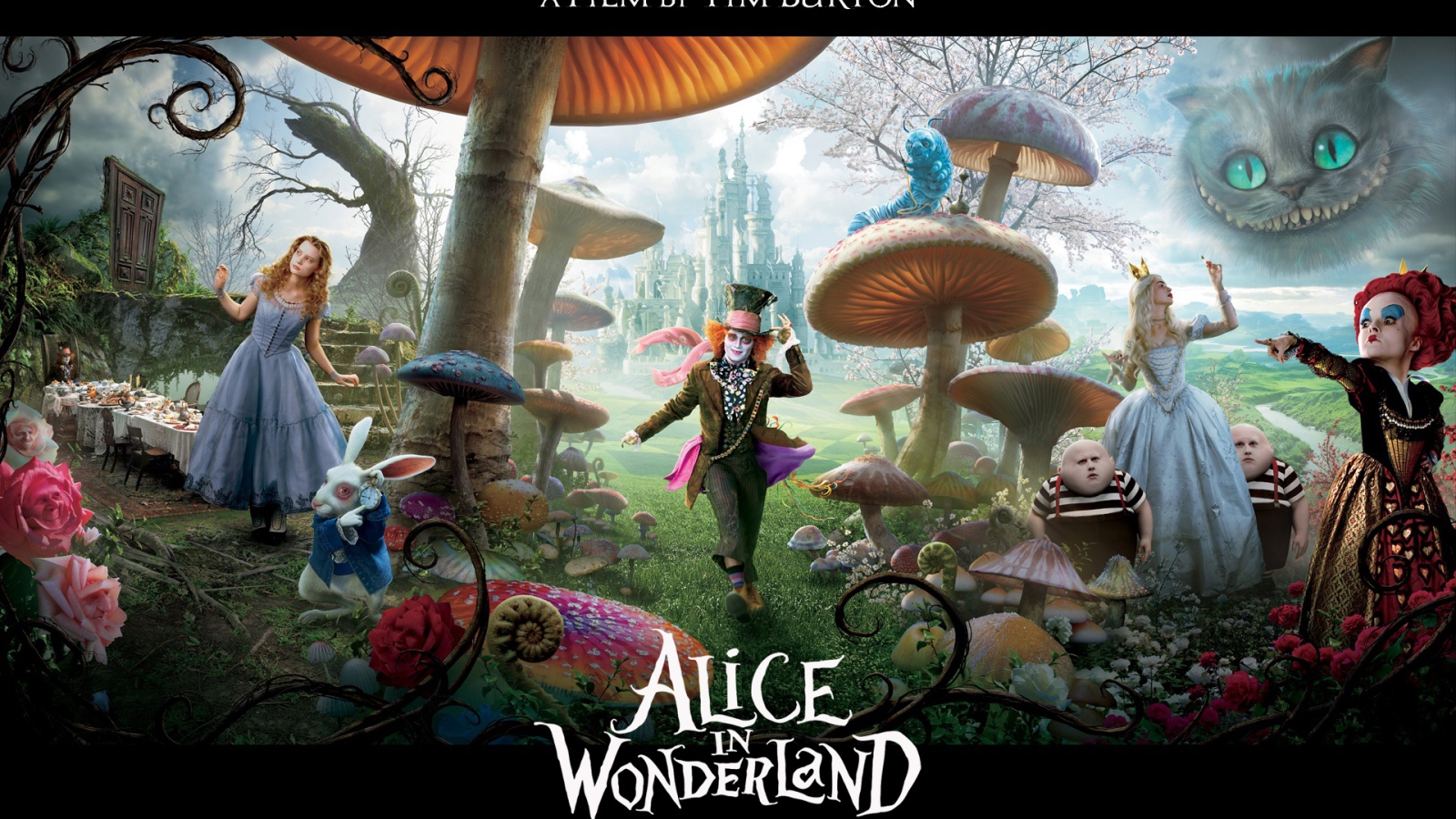 Алиса в стране чудес фильм 2010