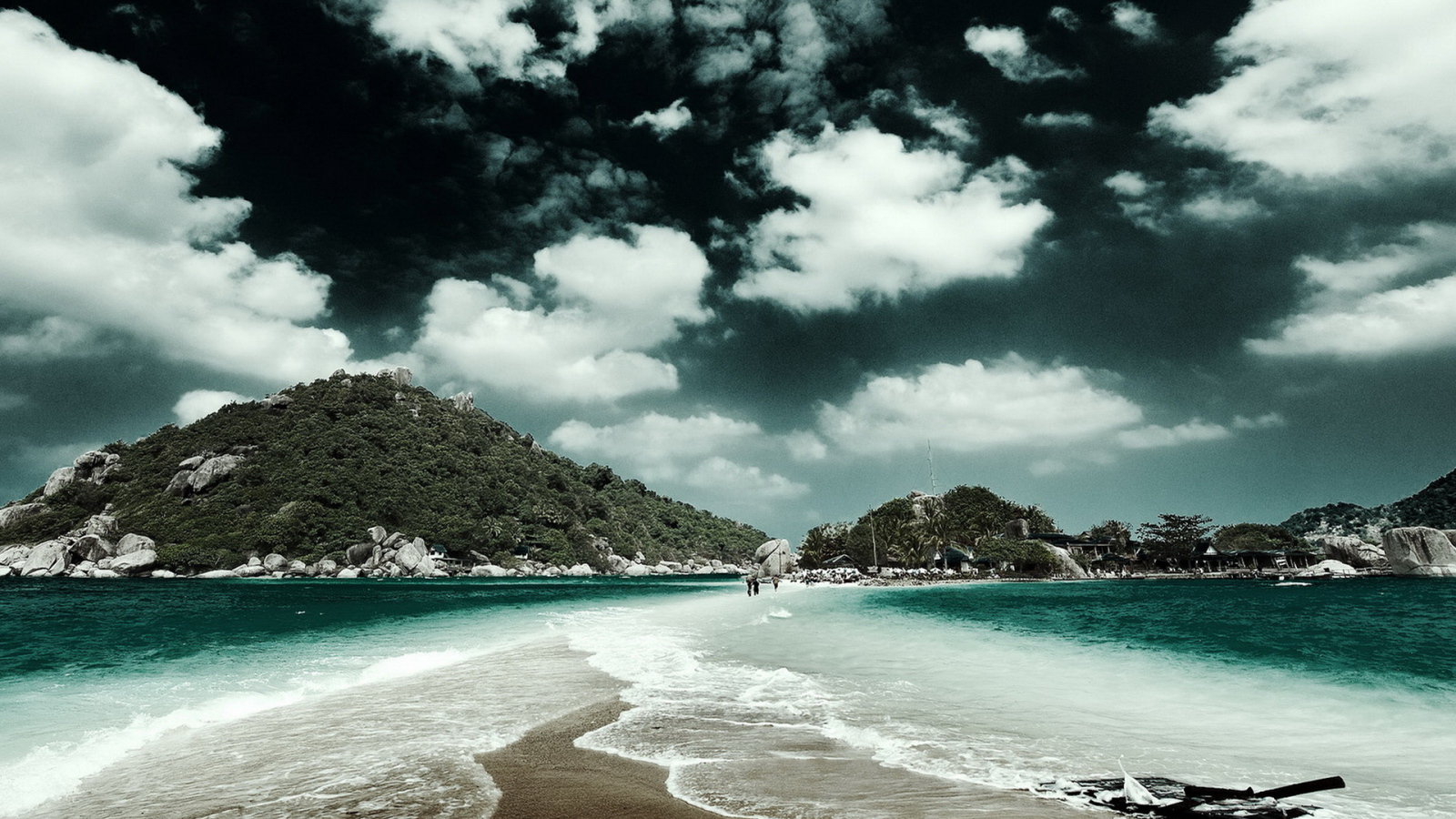 Мелководье между островами