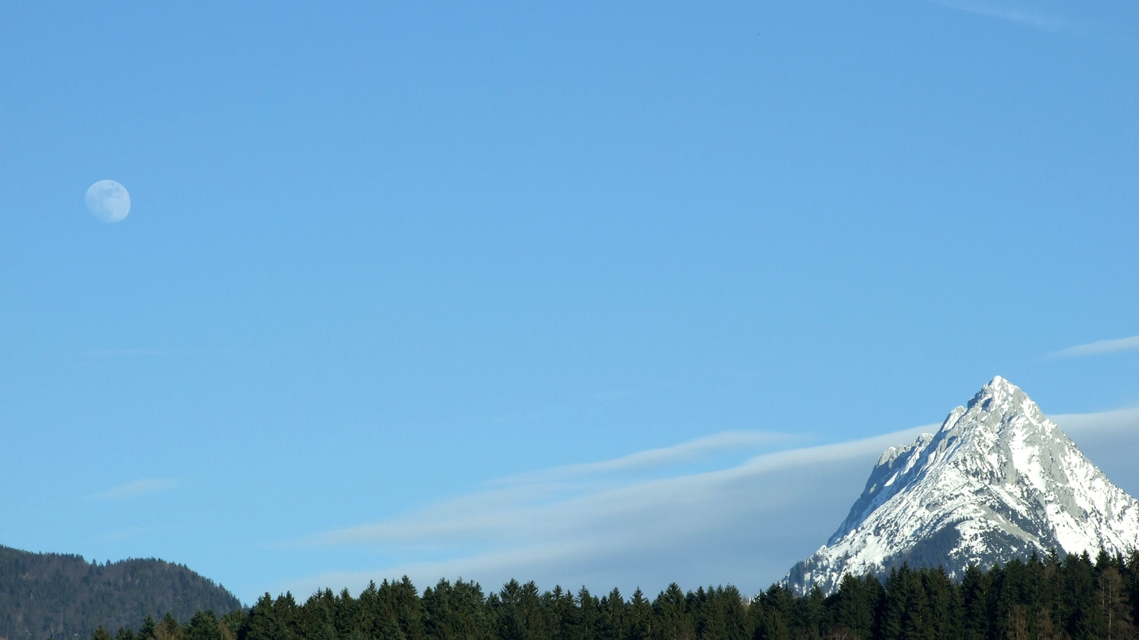 Гора над лесом