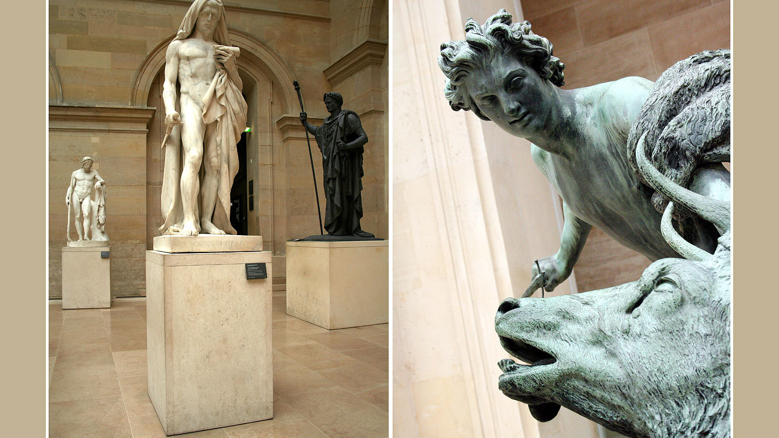 Статуи Лувр