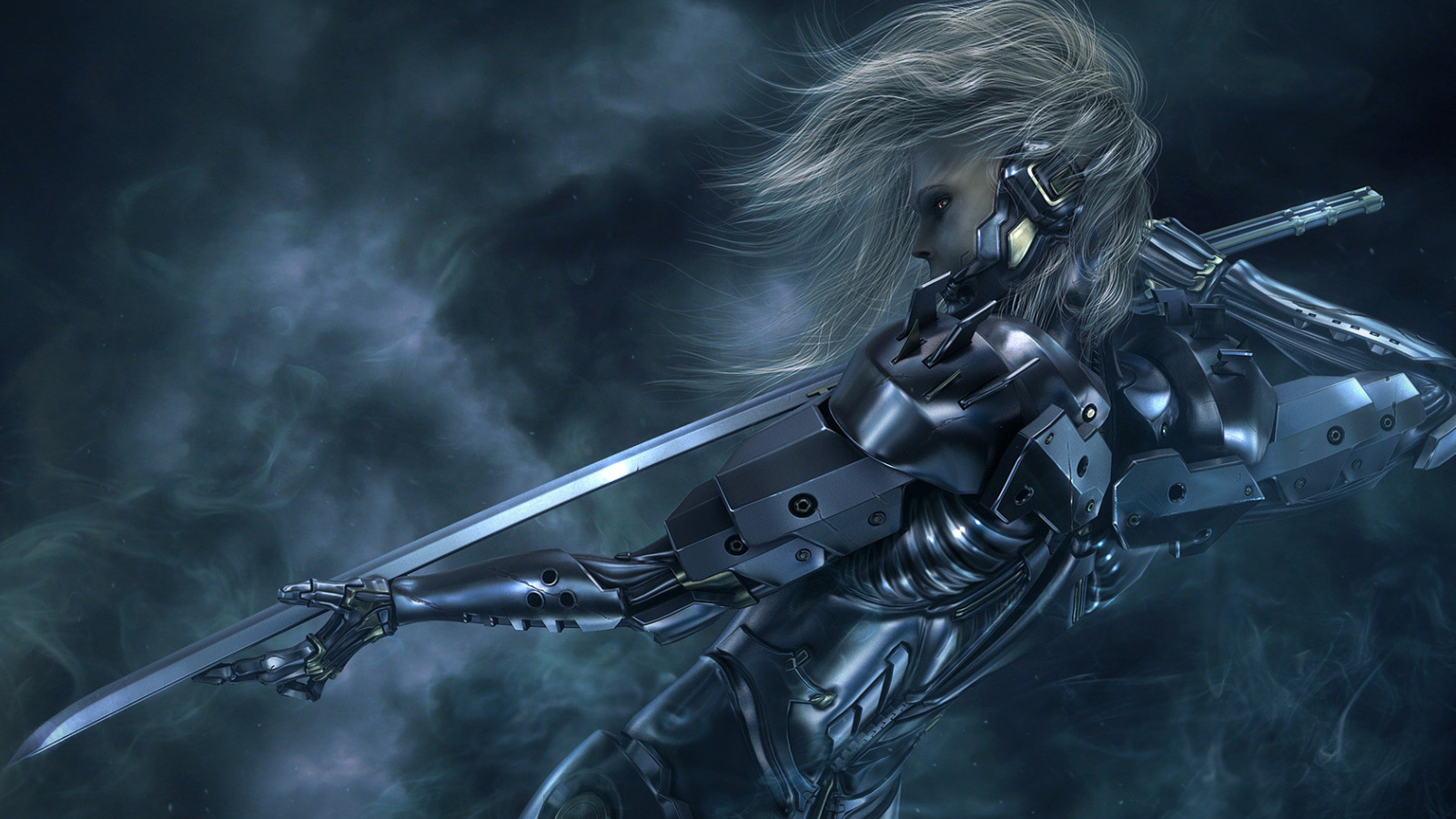 девушка Киборг