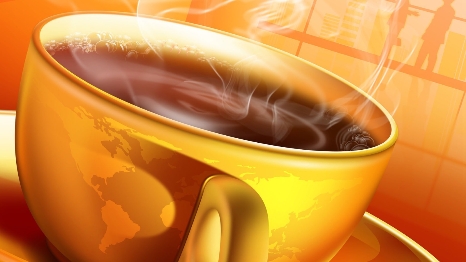 3D Чашка чая