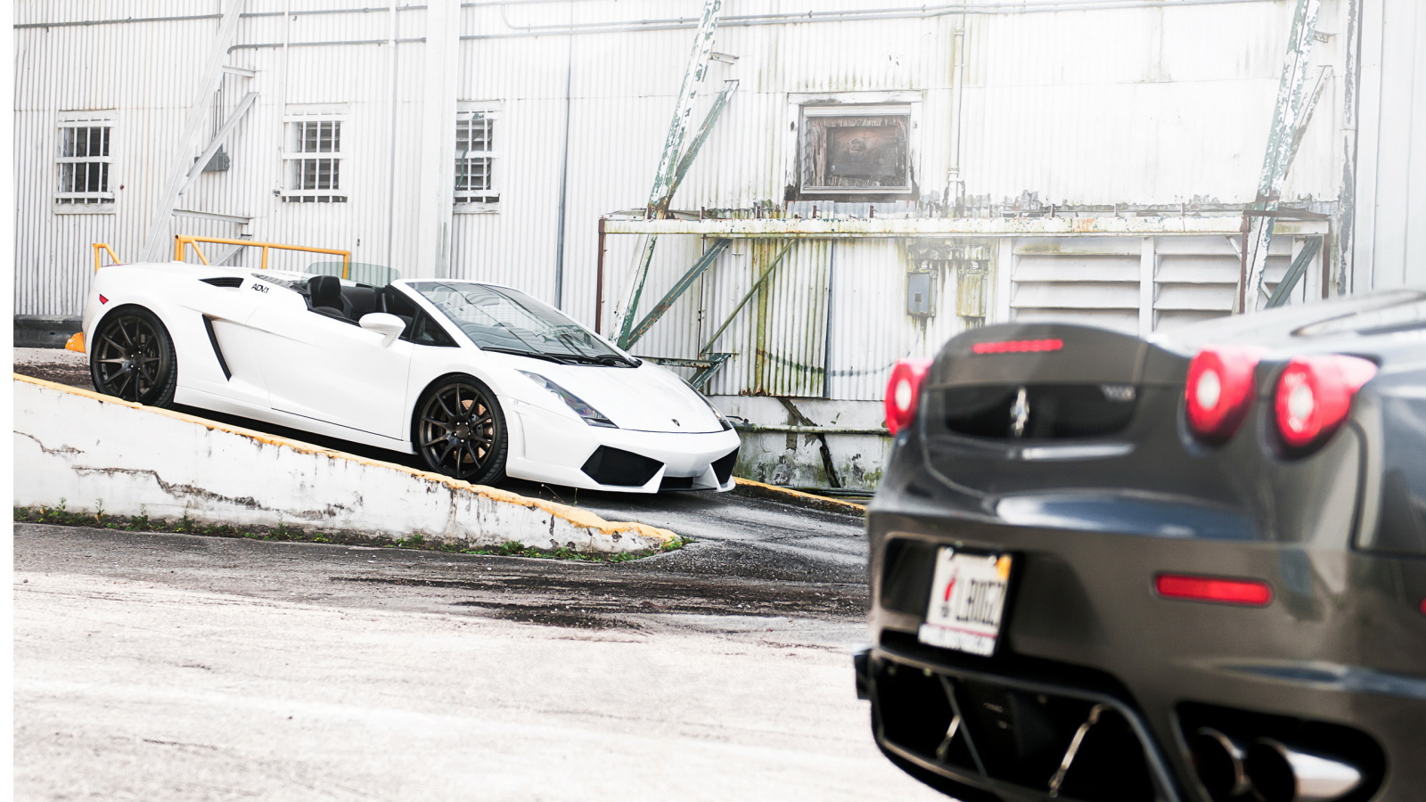 Lamborghini Gallardo and Ferrari