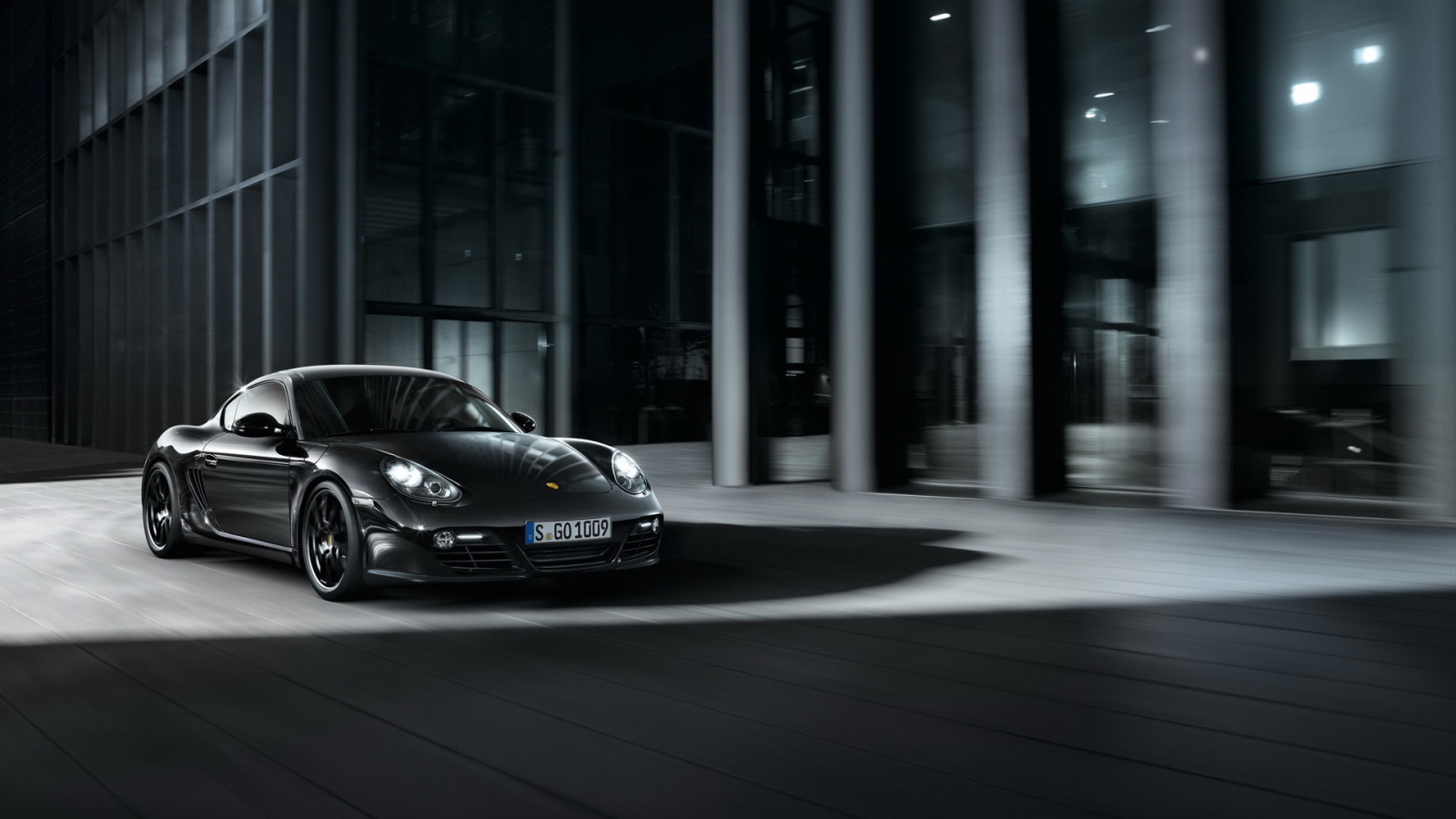 Porsche-Cayman Black Edition
