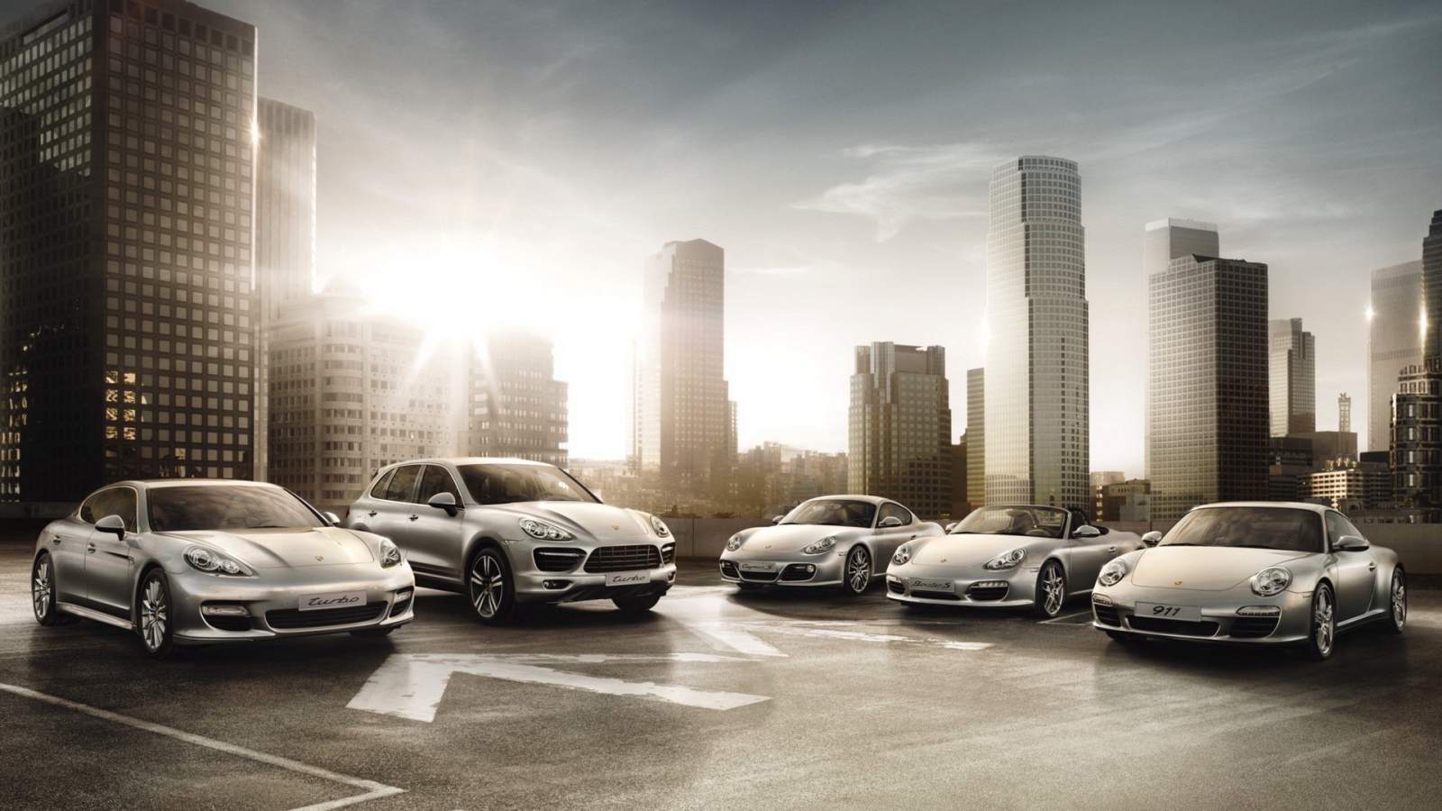 Porsche 911, Boxster S, Cayman S, Cayenne Turbo