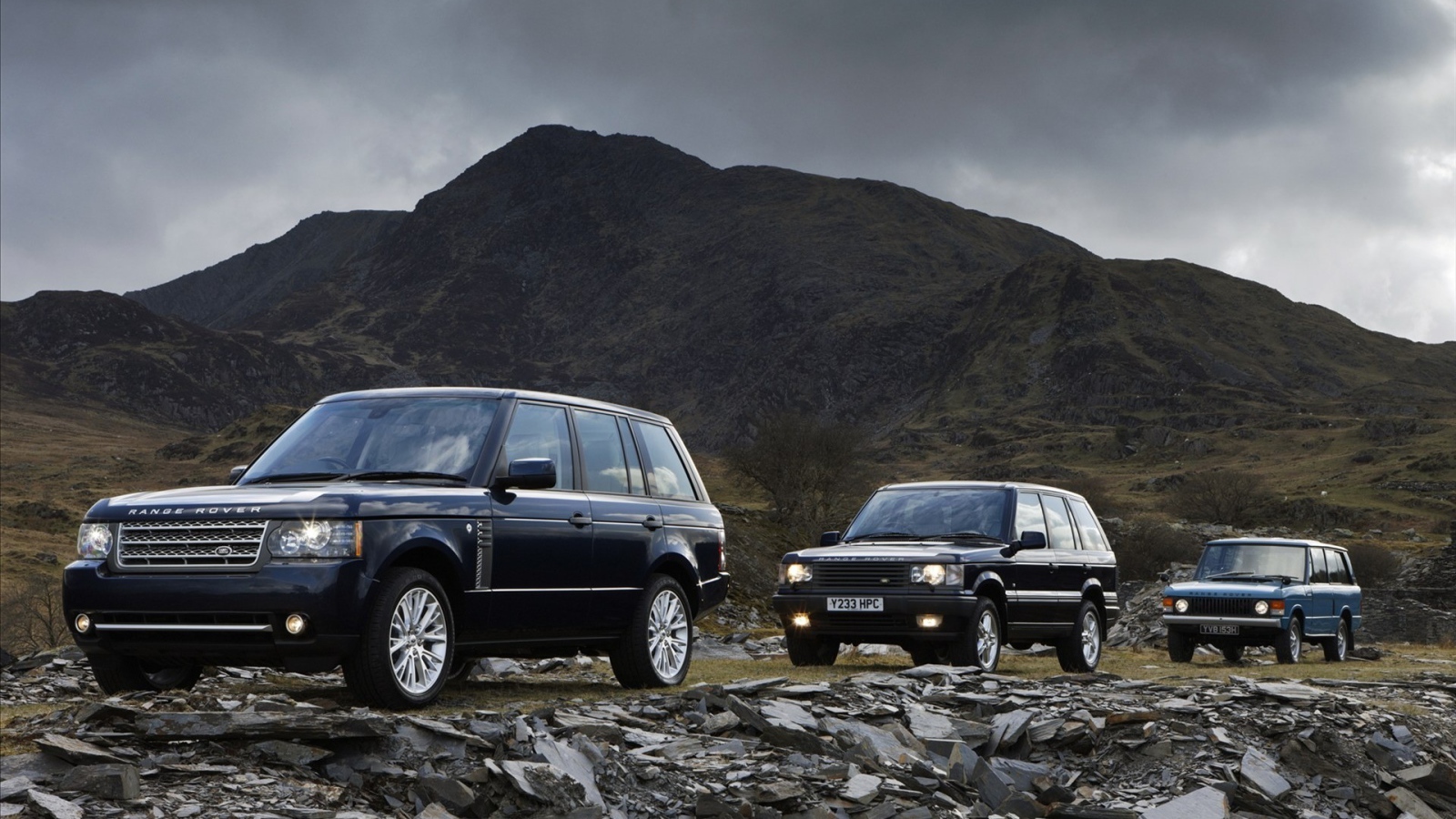 Range Rover три поколения