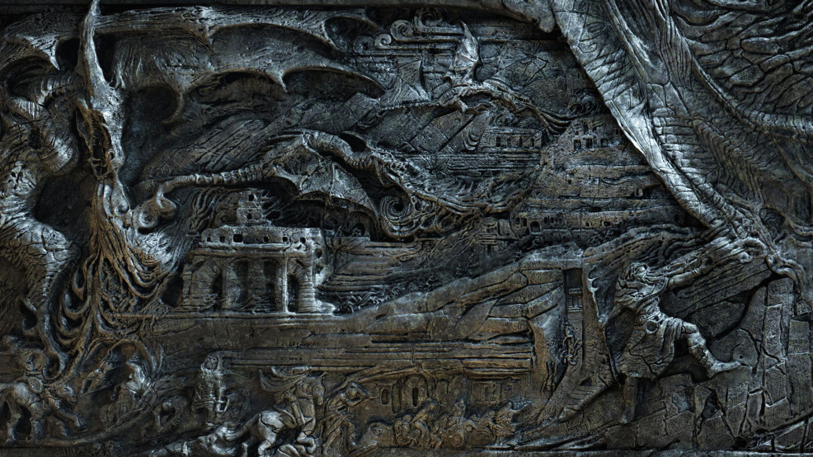 Барельеф фэнтези